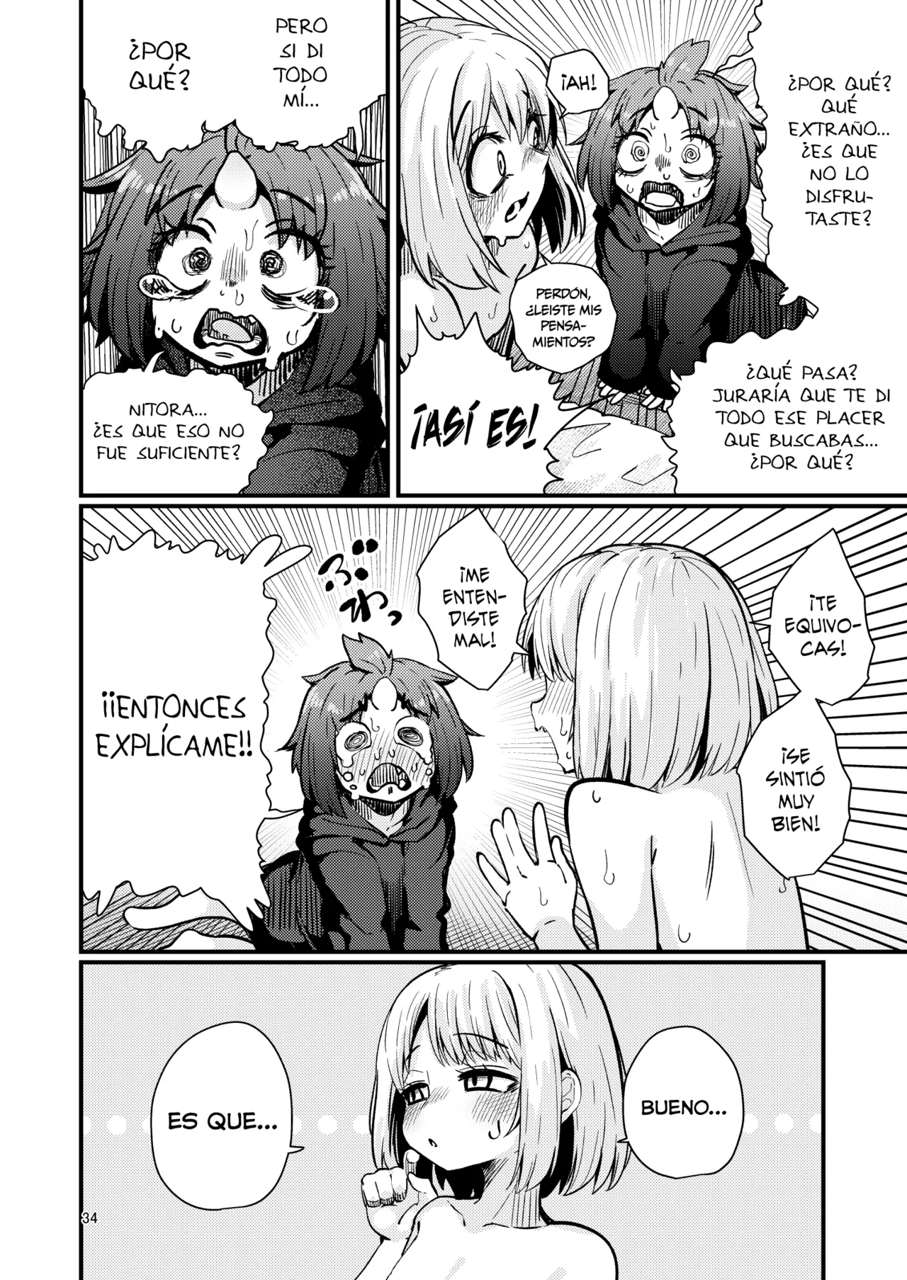 [SUZUPONi (Suzunomoku)] Shokushu Uri no Hoodie 2 -Parte 02- [Spanish] [Lolbooru Scan] [Digital] image number 33