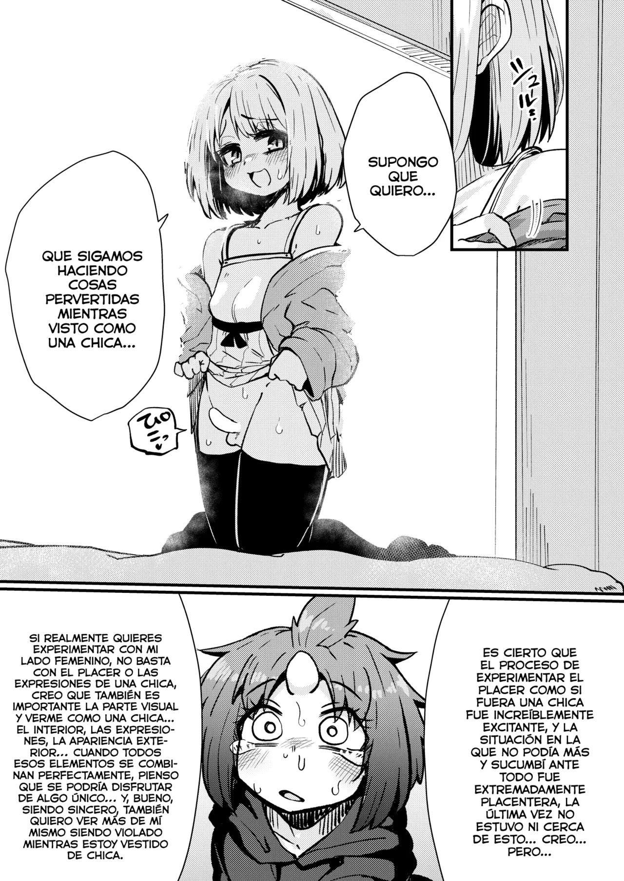 [SUZUPONi (Suzunomoku)] Shokushu Uri no Hoodie 2 -Parte 02- [Spanish] [Lolbooru Scan] [Digital] image number 34