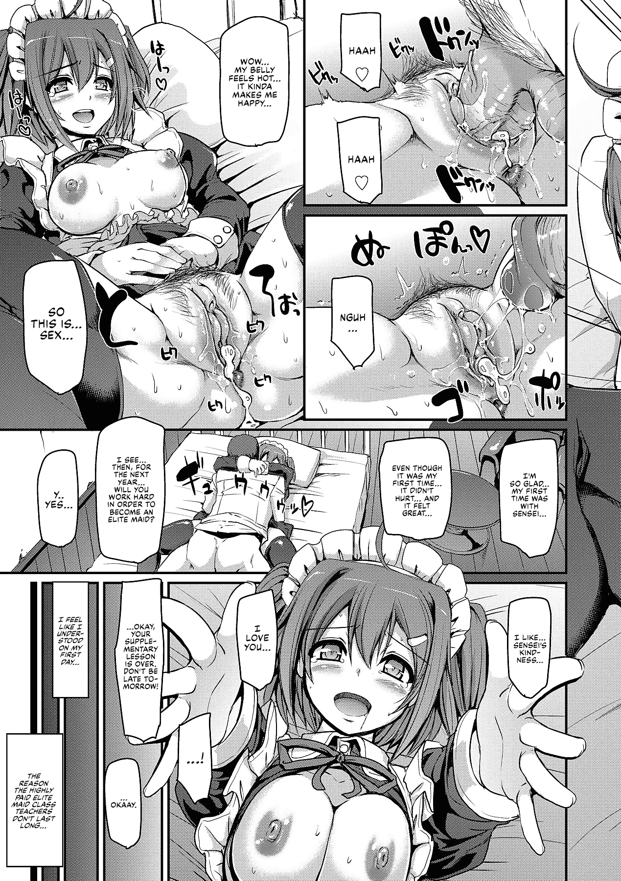 [Alexi Laiho] Maid Gakuen e Youkoso!! - Welcome to Maid Academy Ch. 1-3 [English] [Decensored] [Digital] 33eme image