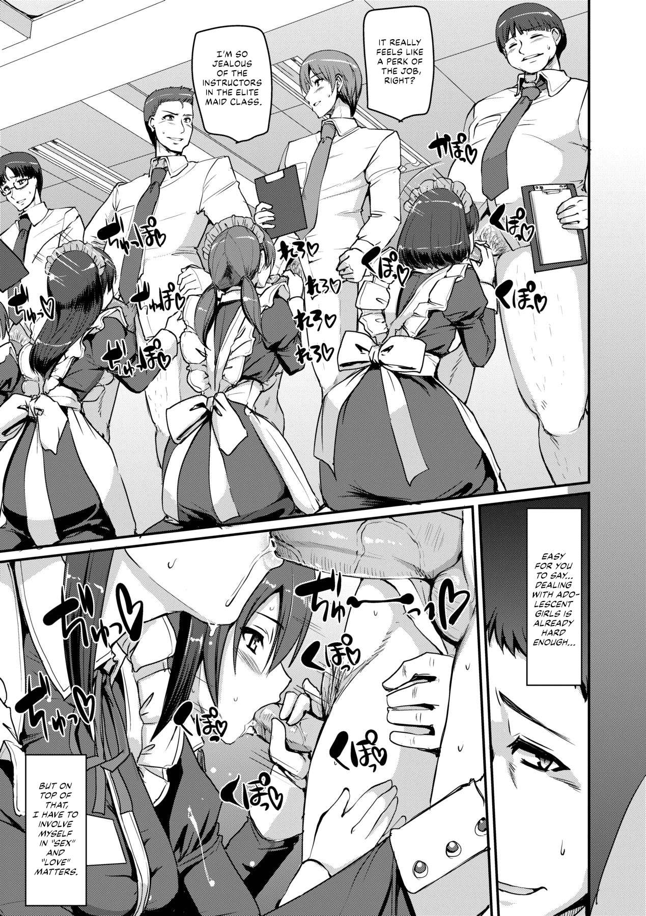 [Alexi Laiho] Maid Gakuen e Youkoso!! - Welcome to Maid Academy Ch. 1-3 [English] [Decensored] [Digital] 39eme image