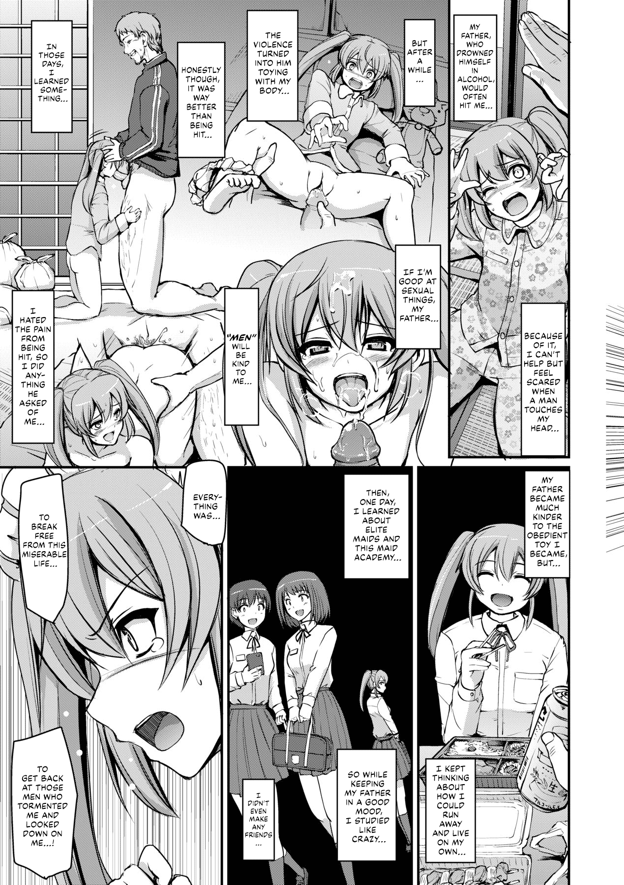 [Alexi Laiho] Maid Gakuen e Youkoso!! - Welcome to Maid Academy Ch. 1-3 [English] [Decensored] [Digital] 45eme image