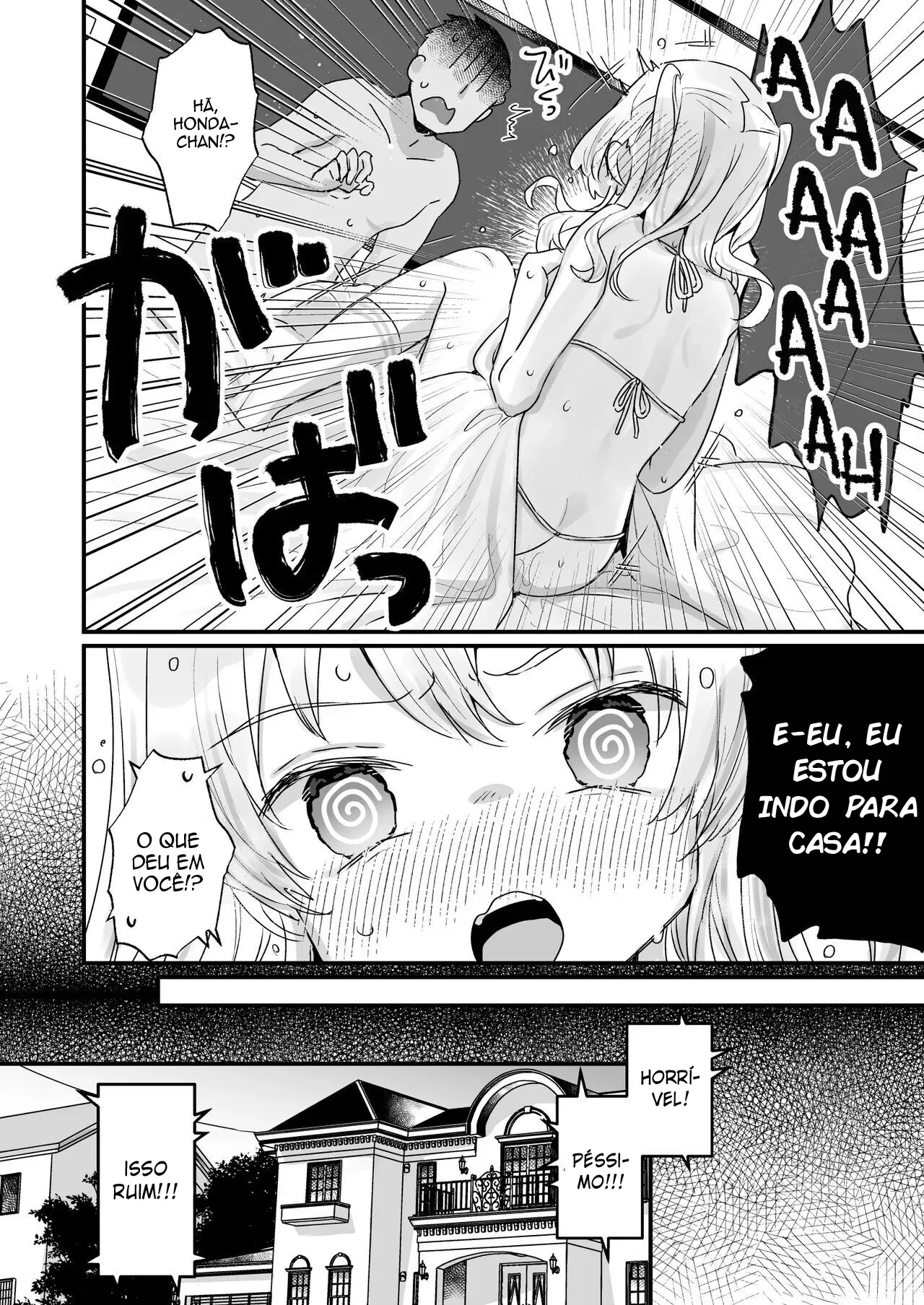 [Tenkirin (Kanroame)] Naritakunai noni Succubus ni Natte Shimatta Honda-san [Portuguese-BR] [Digital] numero di immagine  23