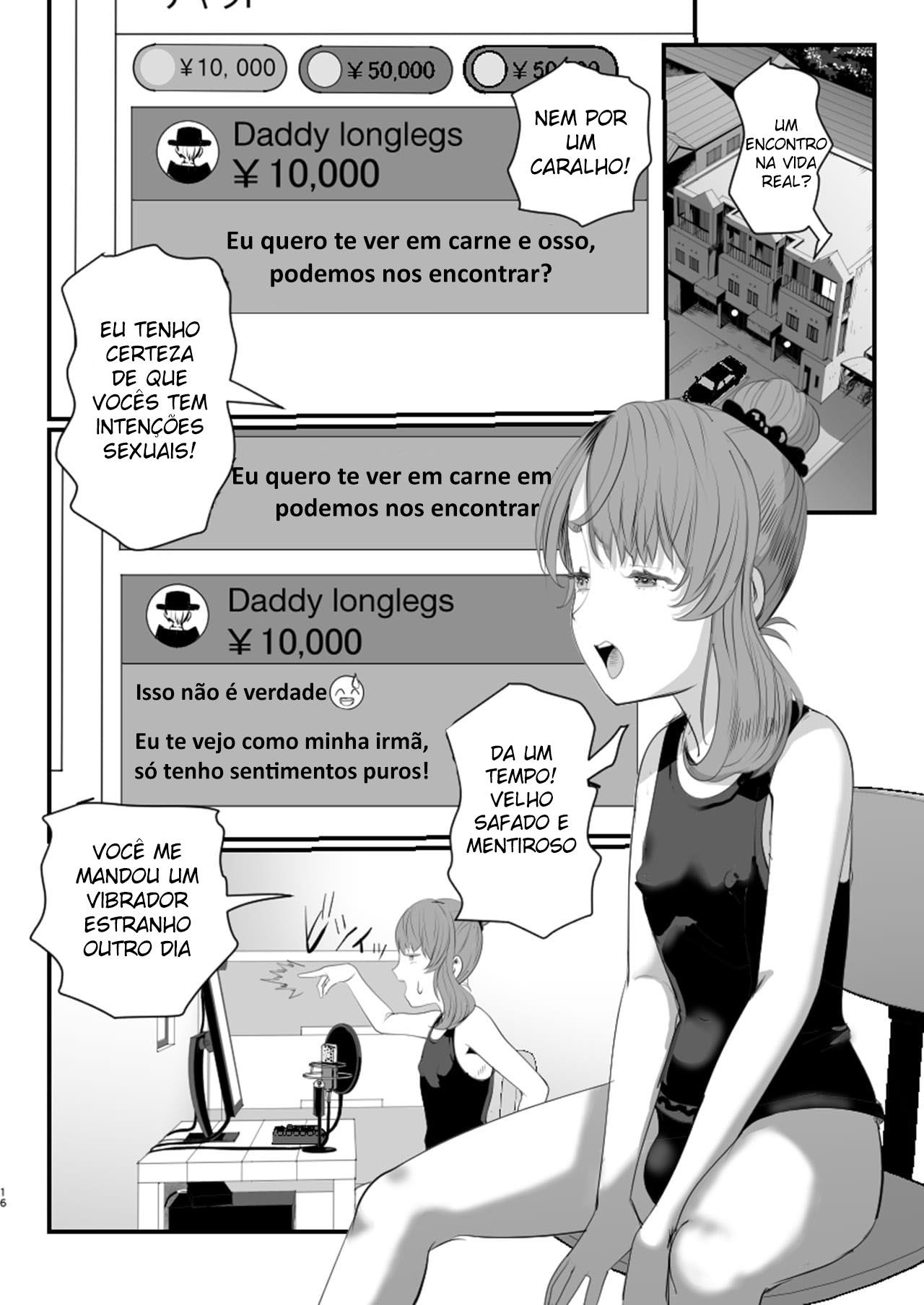 [Groggy-chou (Guro Tsuki)] Otokonoko Haishinsha Nagesen ni Noserarete Hamerarechaimashita [Portuguese-BR] imagen número 16