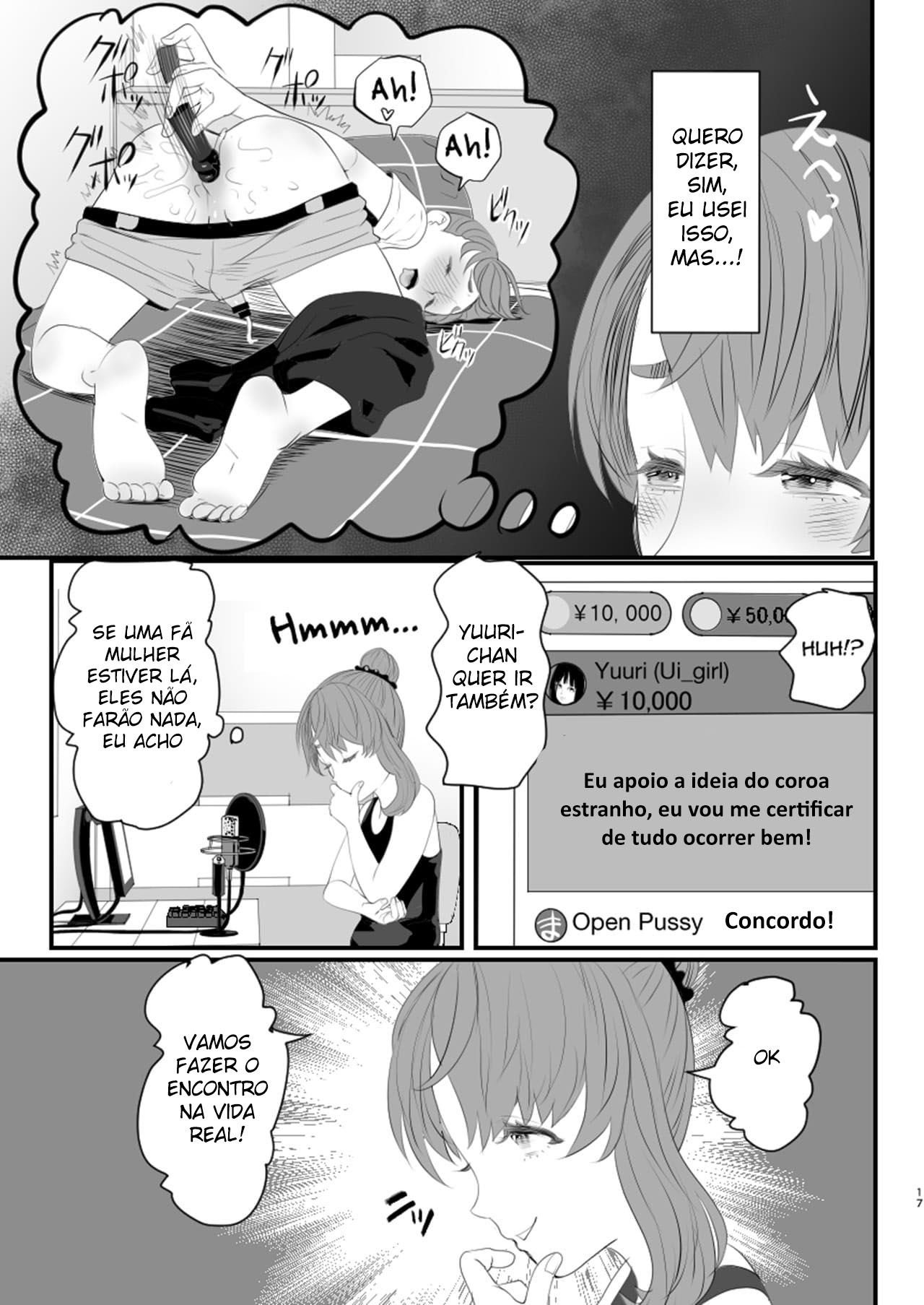 [Groggy-chou (Guro Tsuki)] Otokonoko Haishinsha Nagesen ni Noserarete Hamerarechaimashita [Portuguese-BR] imagen número 17