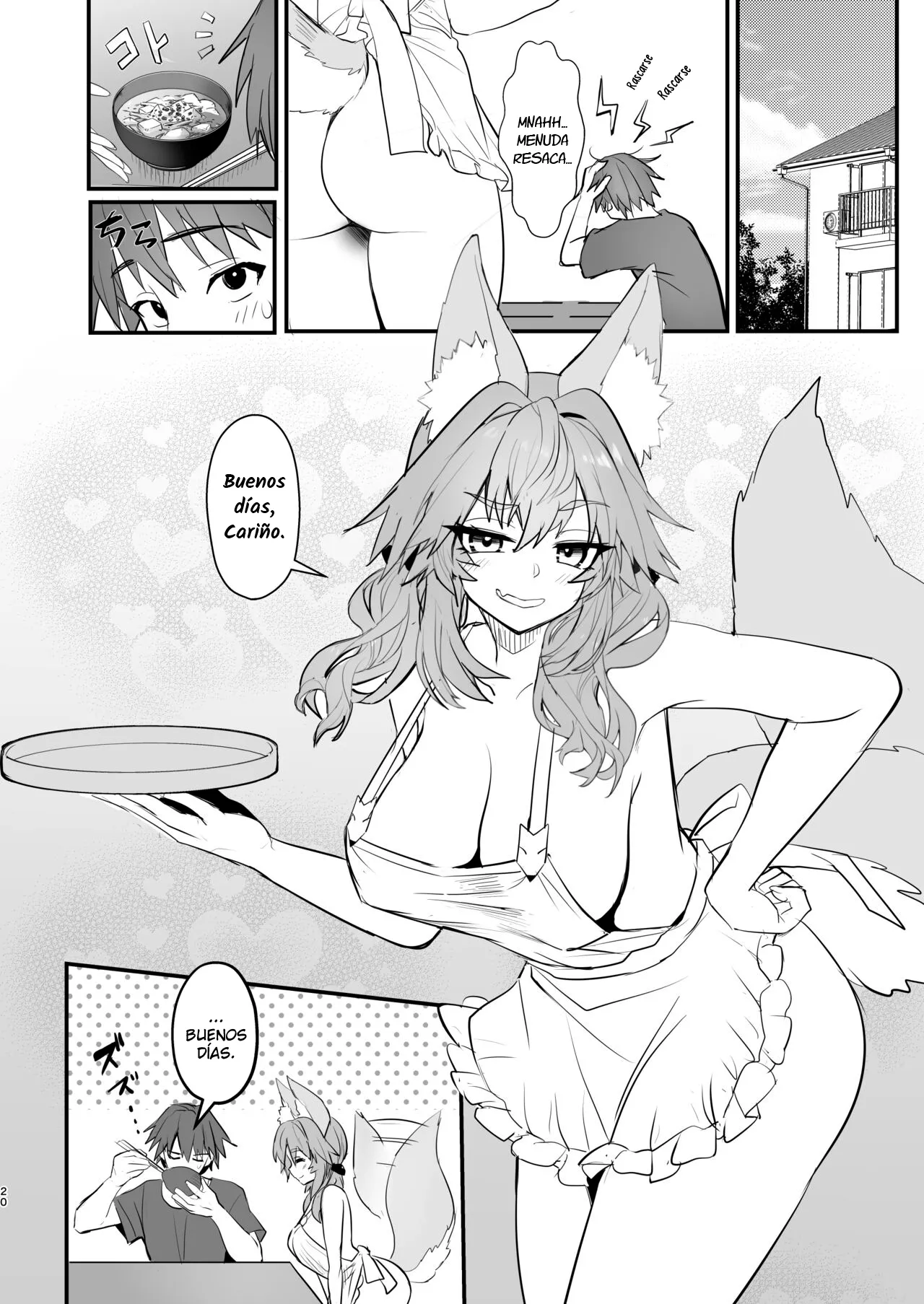 Yamitsuki Honpo (Wise Speak)] Tamamo Daigaku Monogatari - Historia de Tamamo "Vida Universitaria" (Fate/EXTRA CCC) [Spanish] [Moryango] [Digital] imagen número 19