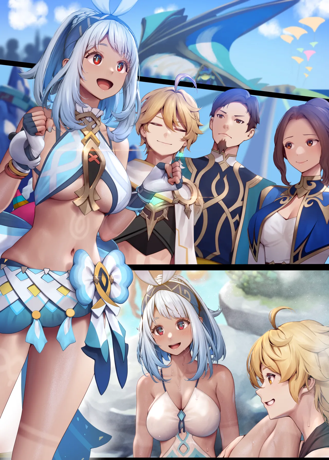 [MANA] Mualani 1-3 (Genshin Impact) [Chinese] [Decensored] image number 21