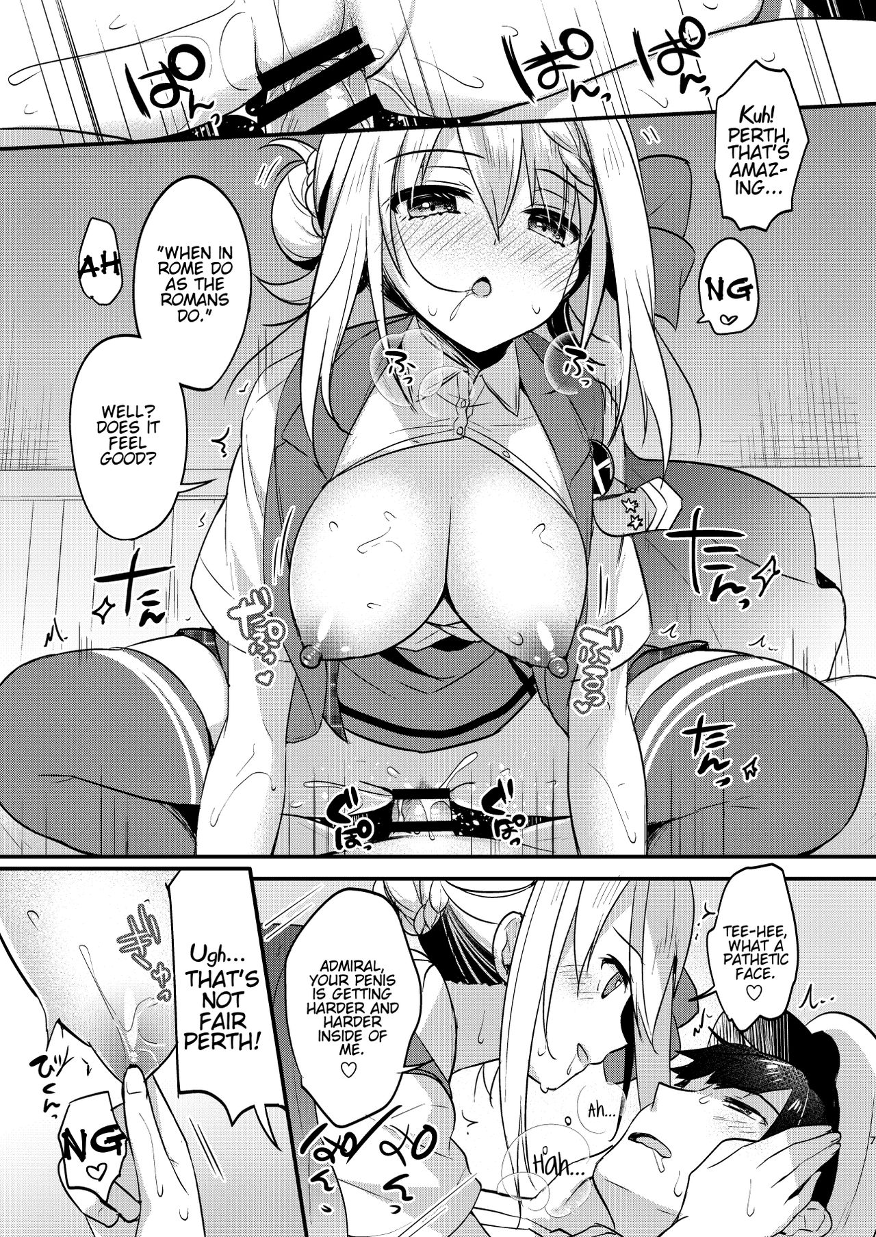 [Apple Water (Ringo Sui)] Perth-chan, xx shite! (Kantai Collection -KanColle-) [English] [Kenren] [Digital] numero di immagine  6