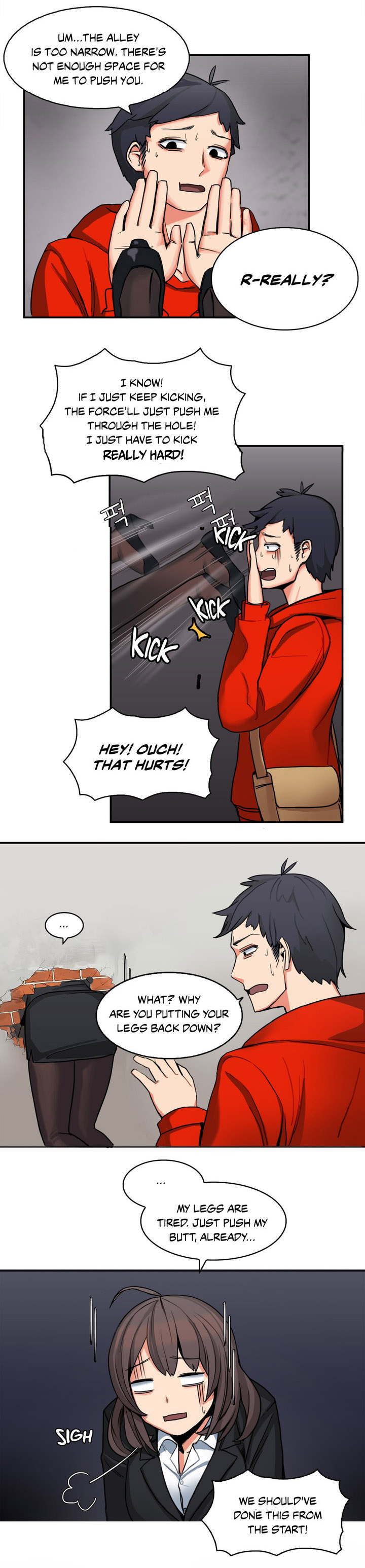 [Gaehoju, Gunnermul] The Girl That Got Stuck in the Wall Ch.3/10 [English] [Hentai Universe] 이미지 번호 11