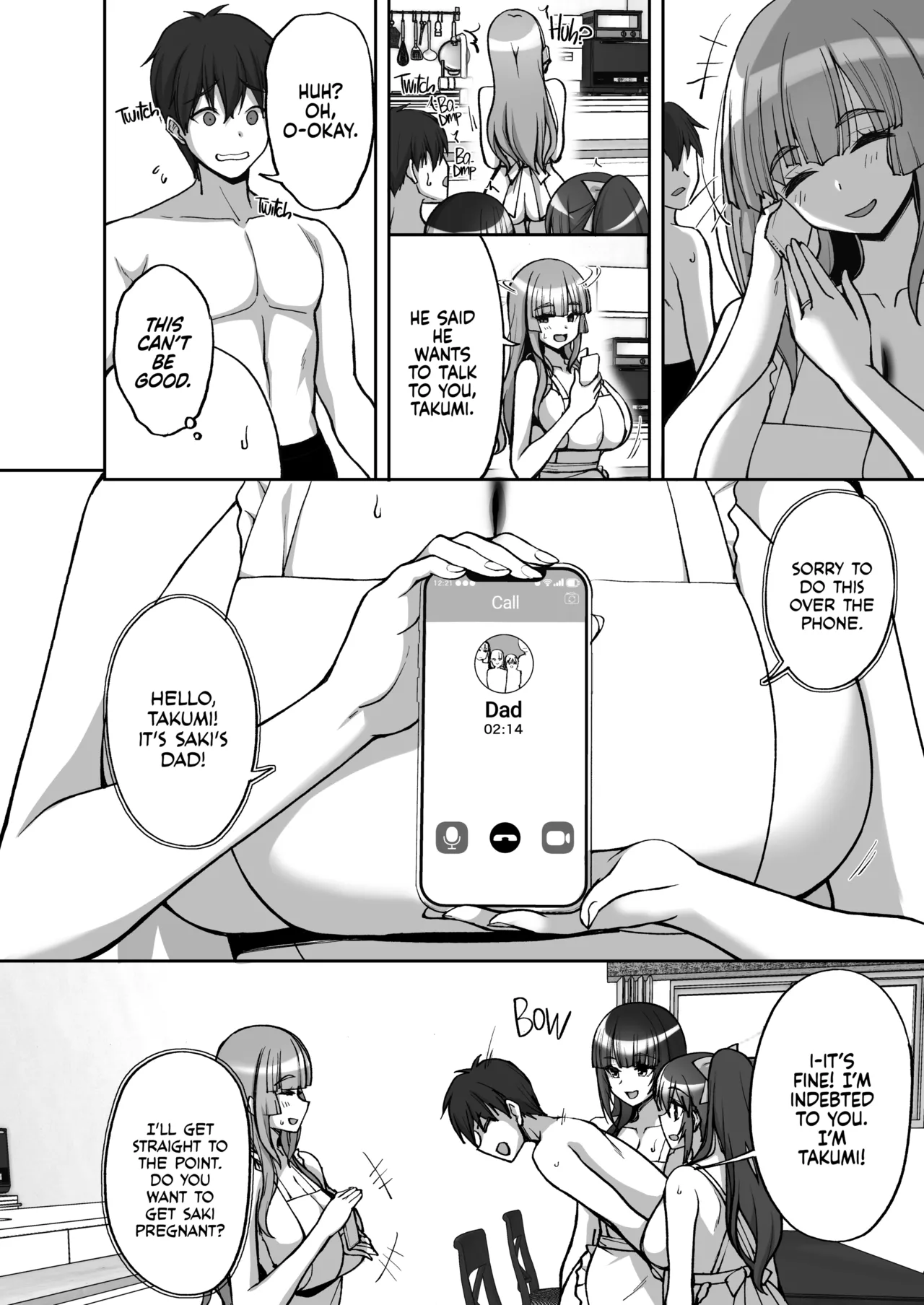 [Labomagi! (Takeda Aranobu)] Chishojo Fuuki Iin no Minna ni Ienai Inbi na Onegai 8 ~Bomai to Ane o Haramaseru Otomarikai Kouhen~ [English] {2d-market.com} [Decensored] [Digital] imagen número 19