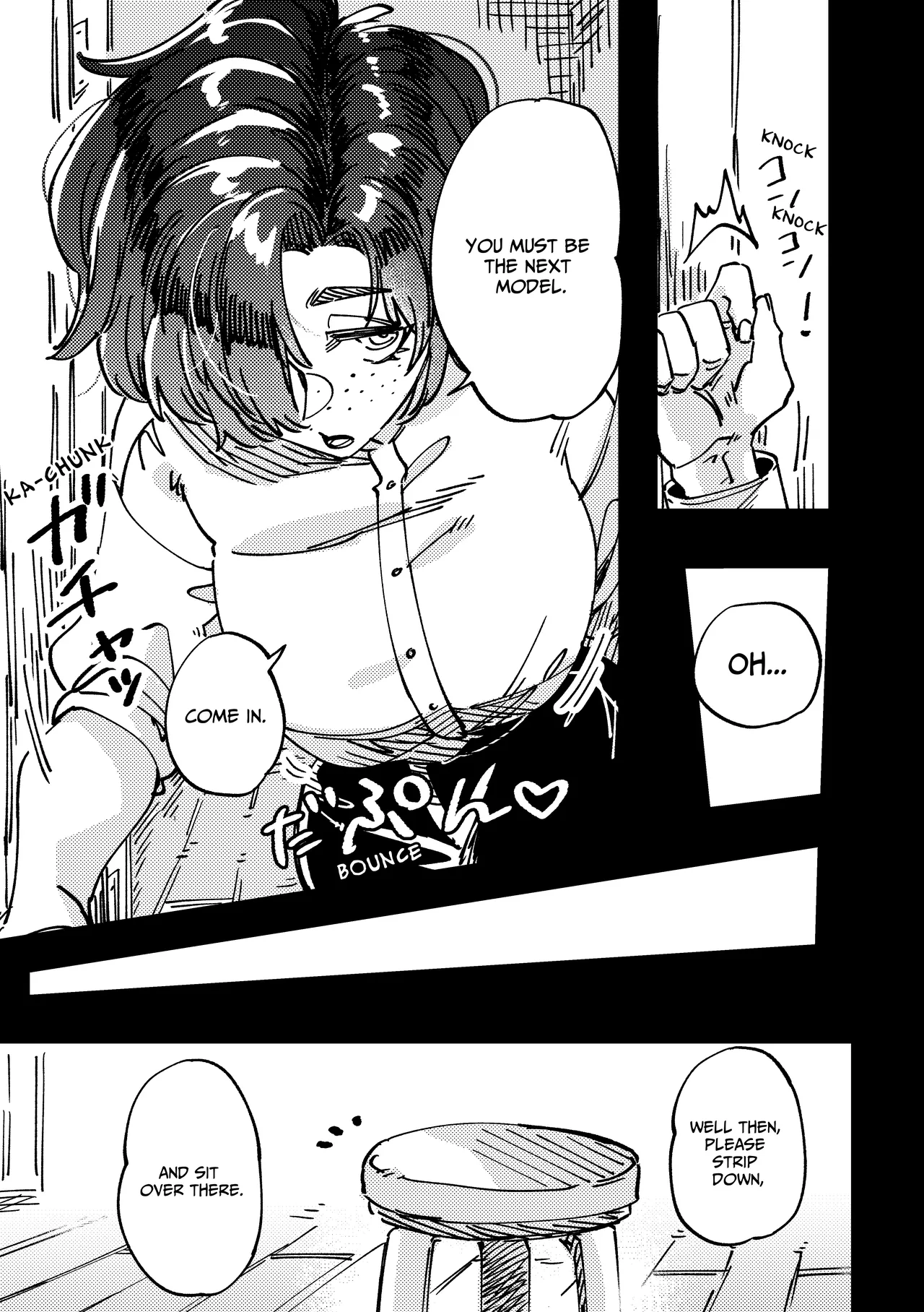 [Satou Duke] What a naughty model. [English] [Leonardo DoJinshi] [Digital] 图片编号 3