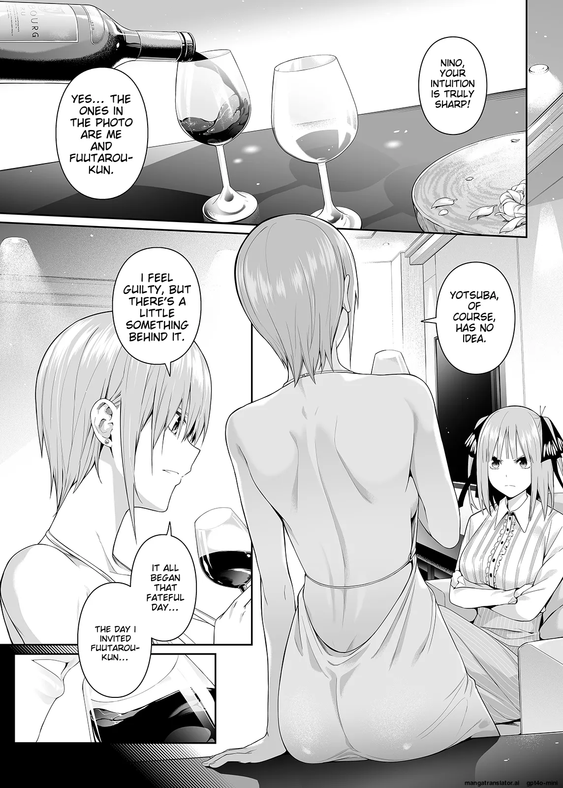 [Bad Mushrooms (Chicke III, 4why)] 1/5 no Renai Kanjou (Gotoubun no Hanayome) [Digital] [Sample] English (ROUGH TRANSLATION) 이미지 번호 15