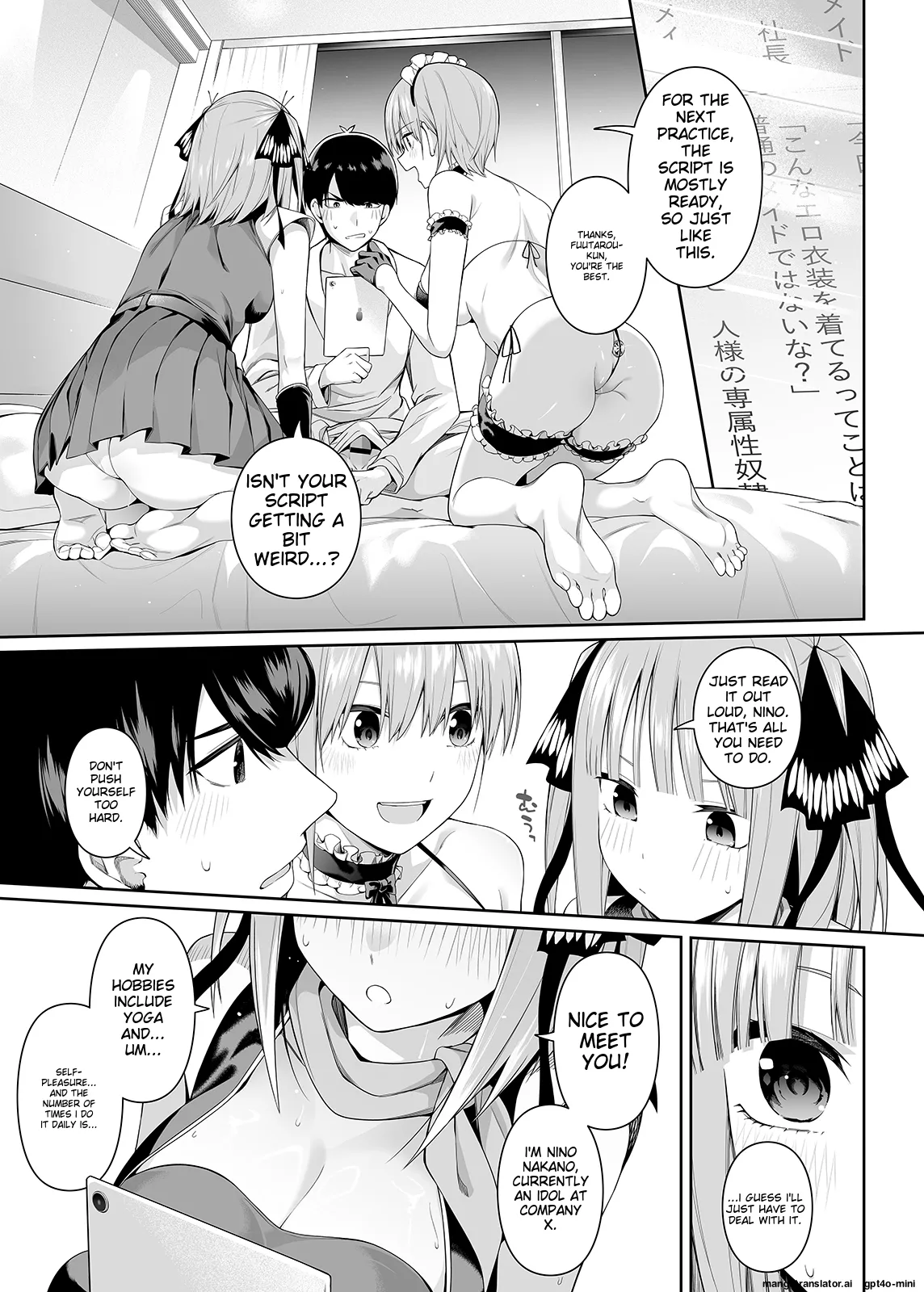 [Bad Mushrooms (Chicke III, 4why)] 1/5 no Renai Kanjou (Gotoubun no Hanayome) [Digital] [Sample] English (ROUGH TRANSLATION) 이미지 번호 59