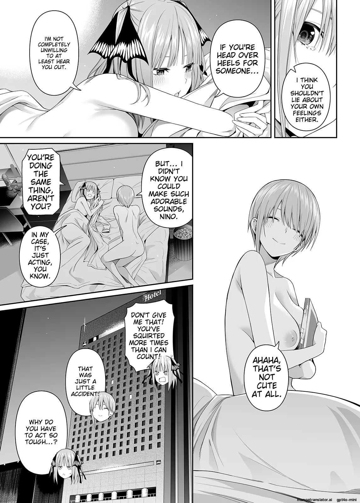 [Bad Mushrooms (Chicke III, 4why)] 1/5 no Renai Kanjou (Gotoubun no Hanayome) [Digital] [Sample] English (ROUGH TRANSLATION) 이미지 번호 88