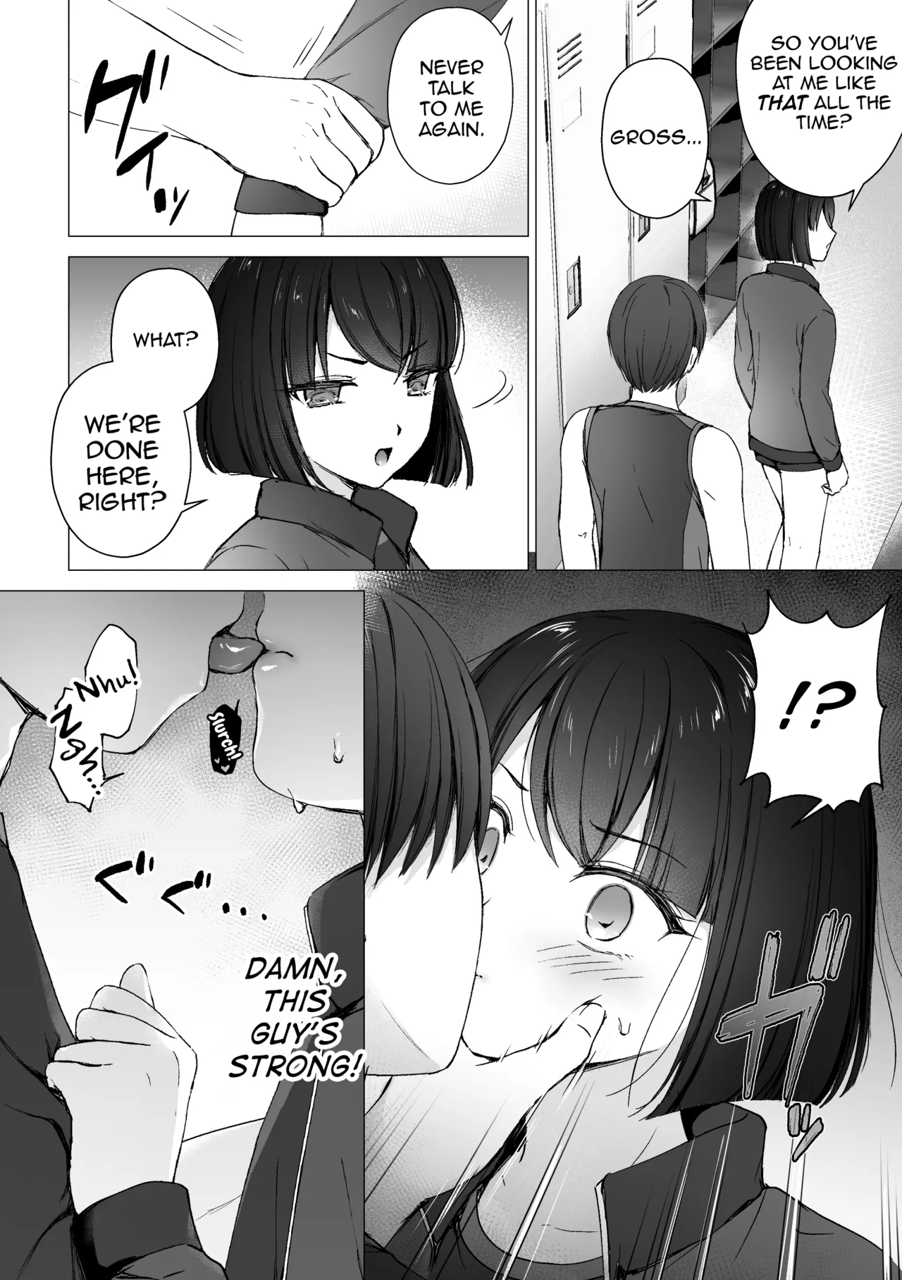 [Hagoromo.net (Hagoromo net)] Namaiki Kouhai o Chinpo de Otoshite Mesu ni Suru [English] [mysterymeat3] [Digital] 画像番号 3