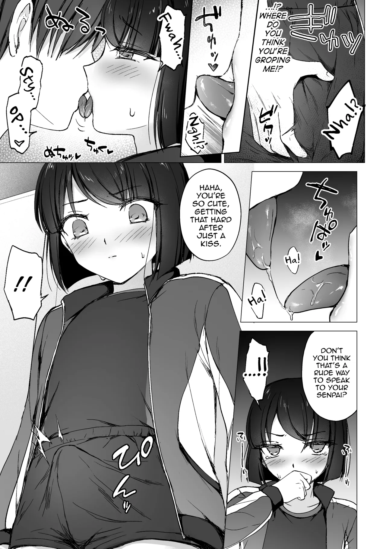 [Hagoromo.net (Hagoromo net)] Namaiki Kouhai o Chinpo de Otoshite Mesu ni Suru [English] [mysterymeat3] [Digital] 画像番号 4