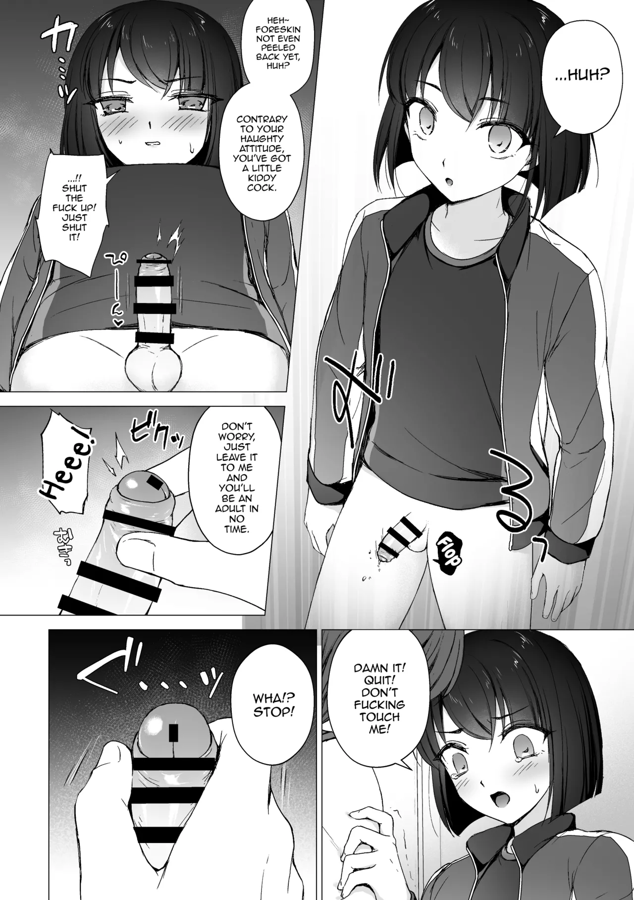 [Hagoromo.net (Hagoromo net)] Namaiki Kouhai o Chinpo de Otoshite Mesu ni Suru [English] [mysterymeat3] [Digital] 画像番号 7