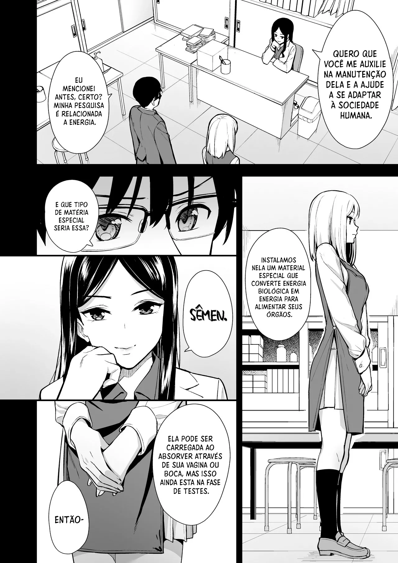 [Do well !!! (Tatsuka)] Kanojo wa Boku no Taieki de Ugoite iru Phase.01 | Ela Funciona Com os Meus Fluidos Corporais - Fase.01 [Portuguese-BR] [Digital] 画像番号 8