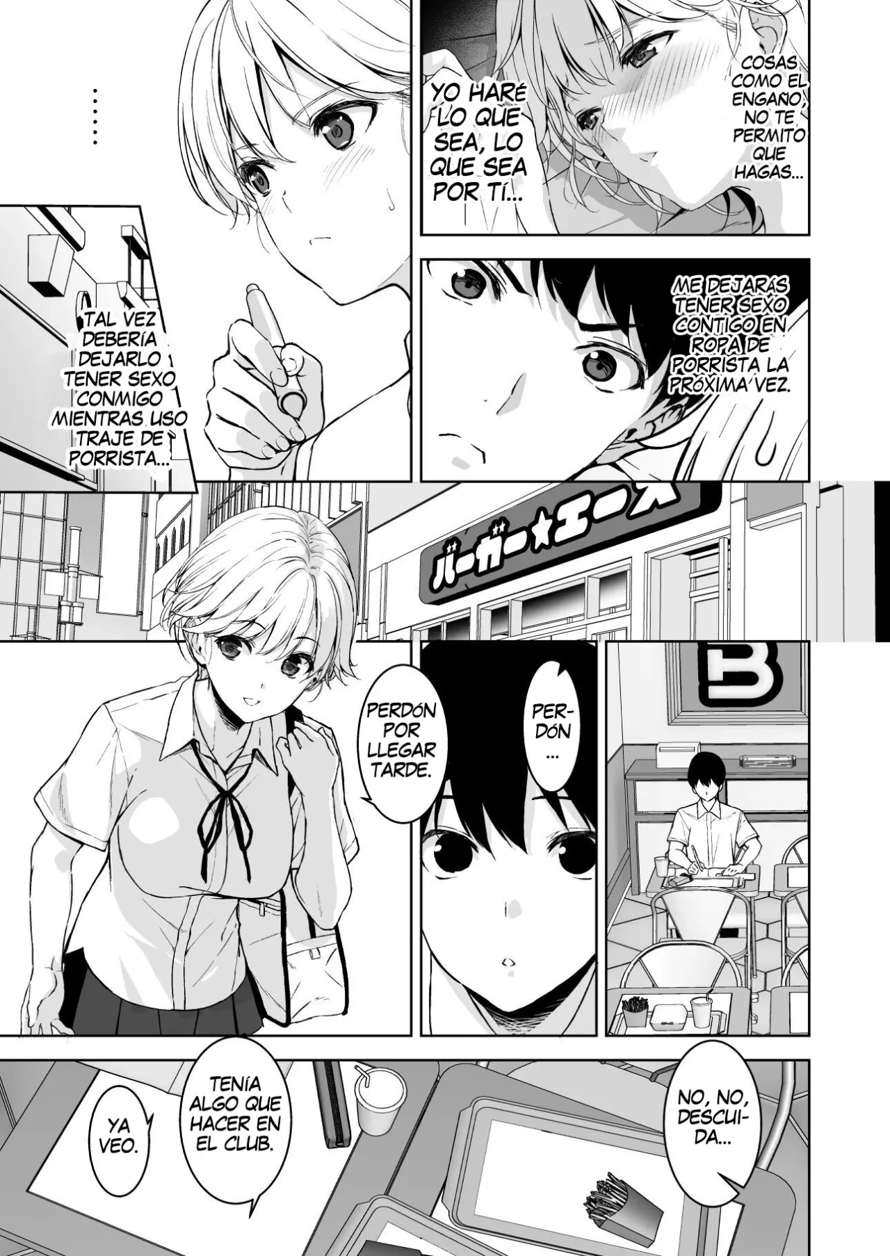 [Ura FMO (Fumio)] Binyuu no Kanojo ga Iru no ni Taisoubu no Bakunyuu ga Sasottekuru 2 [Spanish] [Mr. farenhait] [Digital] numero di immagine  40