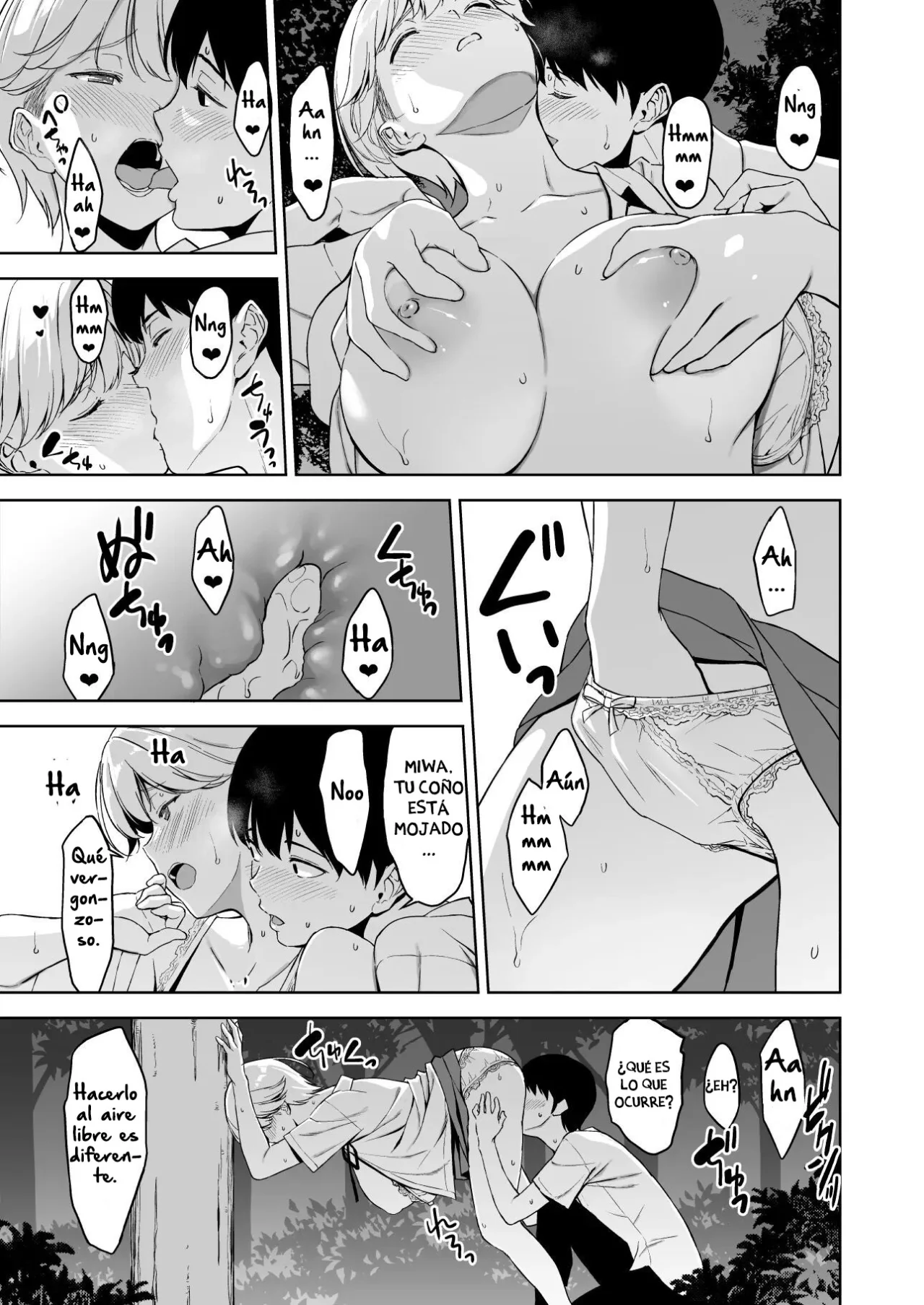 [Ura FMO (Fumio)] Binyuu no Kanojo ga Iru no ni Taisoubu no Bakunyuu ga Sasottekuru 2 [Spanish] [Mr. farenhait] [Digital] numero di immagine  54