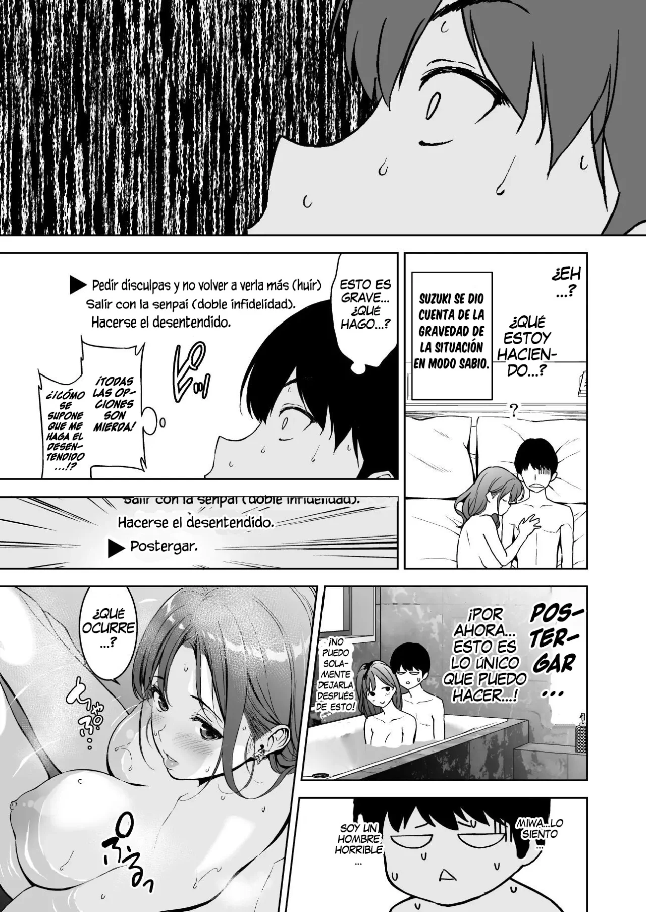 [Ura FMO (Fumio)] Binyuu no Kanojo ga Iru no ni Taisoubu no Bakunyuu ga Sasottekuru 2 [Spanish] [Mr. farenhait] [Digital] numero di immagine  64