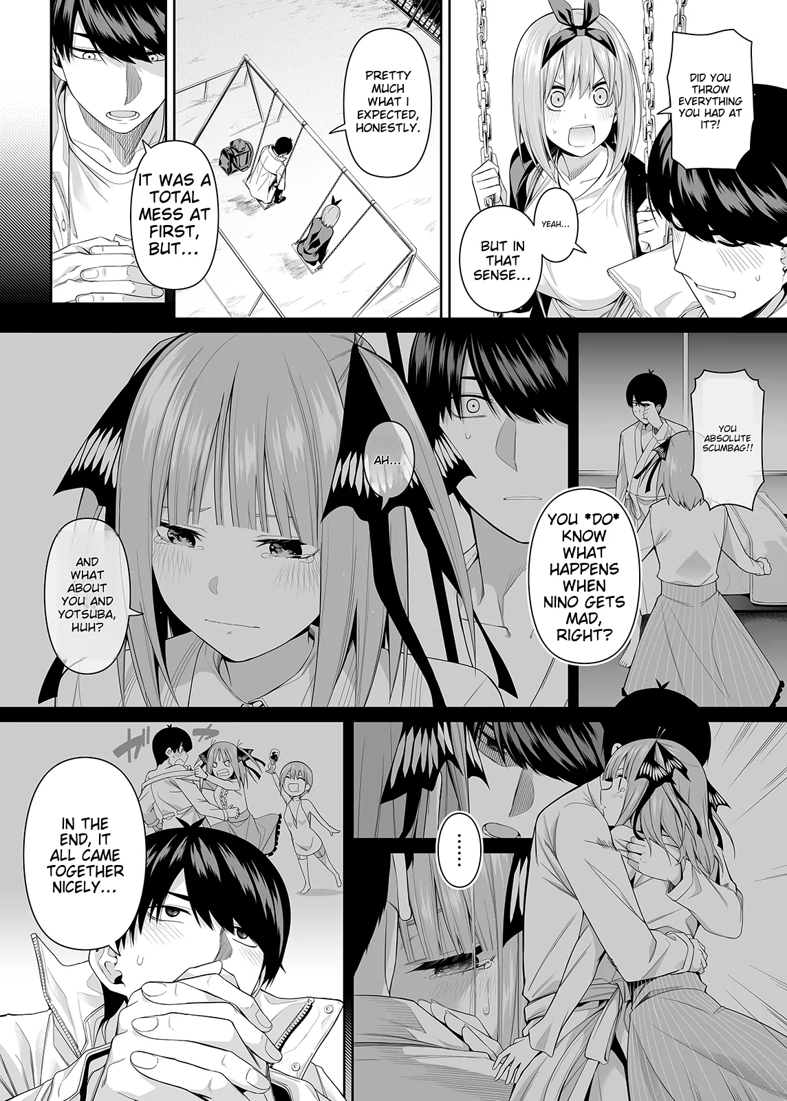 [Bad Mushrooms (Chicke III, 4why)] 1/5 no Renai Kanjou (Gotoubun no Hanayome) [English] [Digital] [Sample] 이미지 번호 91