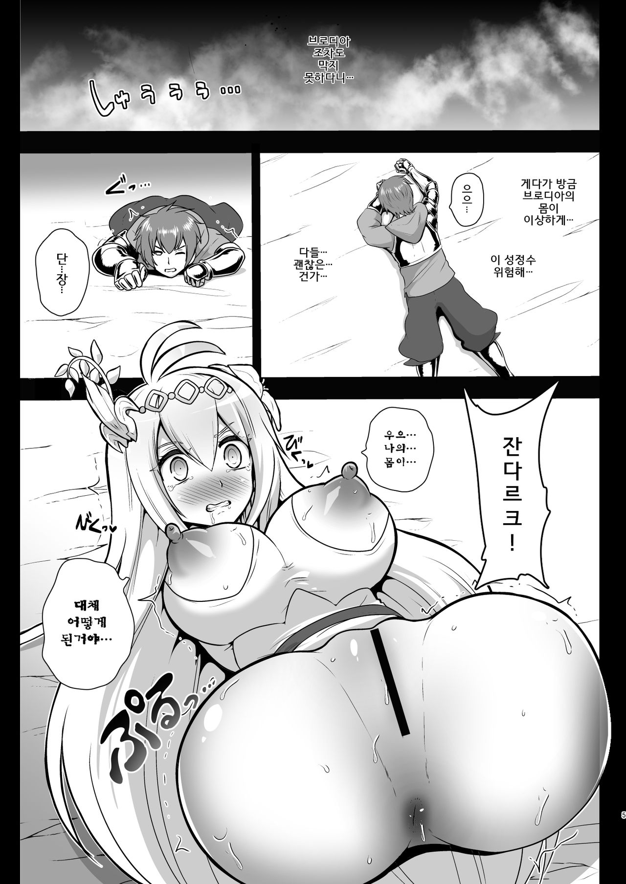 [Akuochisukii Sensei] Kikuudan Zenmetsu! Nazo no Seishoujuu Sicoli-Onahoka! (Granblue Fantasy) [Digital][Korean] 5eme image