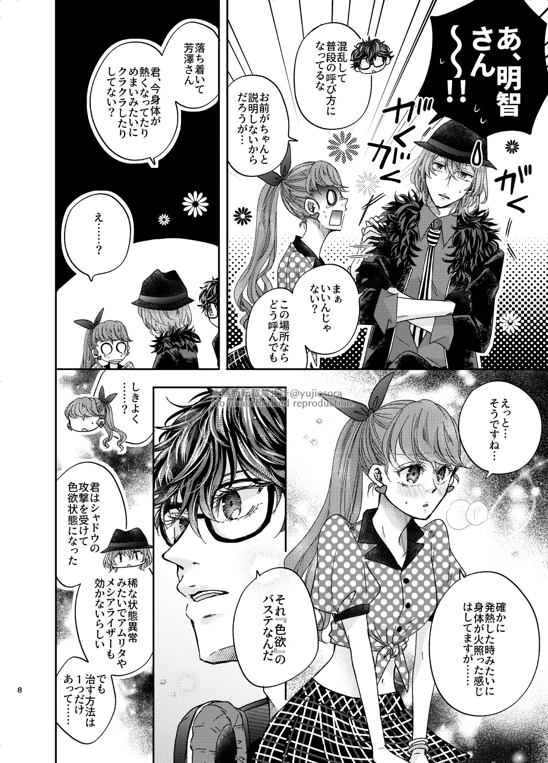(COMIC CITY Osaka 124, Isekai no Kaitou 2) [ARC (Yuuji)] Dreaming, Dreaming…? (Persona 5) [Sample] Bildnummer 5