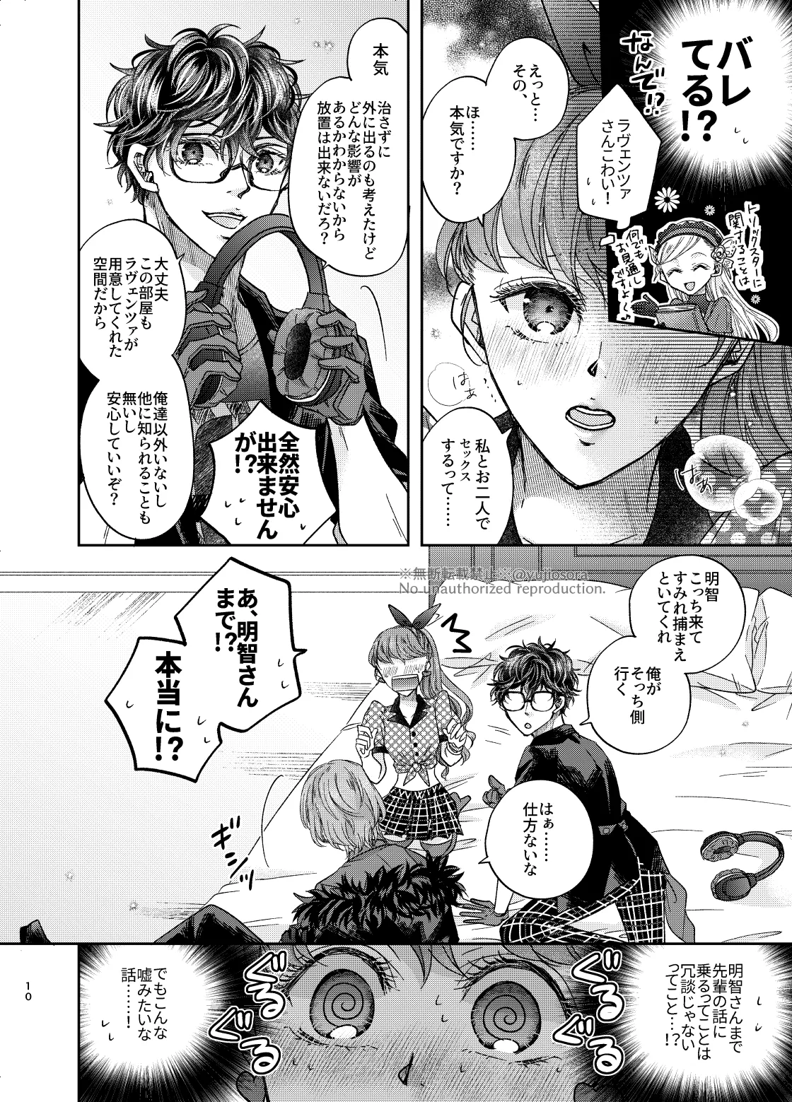 (COMIC CITY Osaka 124, Isekai no Kaitou 2) [ARC (Yuuji)] Dreaming, Dreaming…? (Persona 5) [Sample] Bildnummer 7