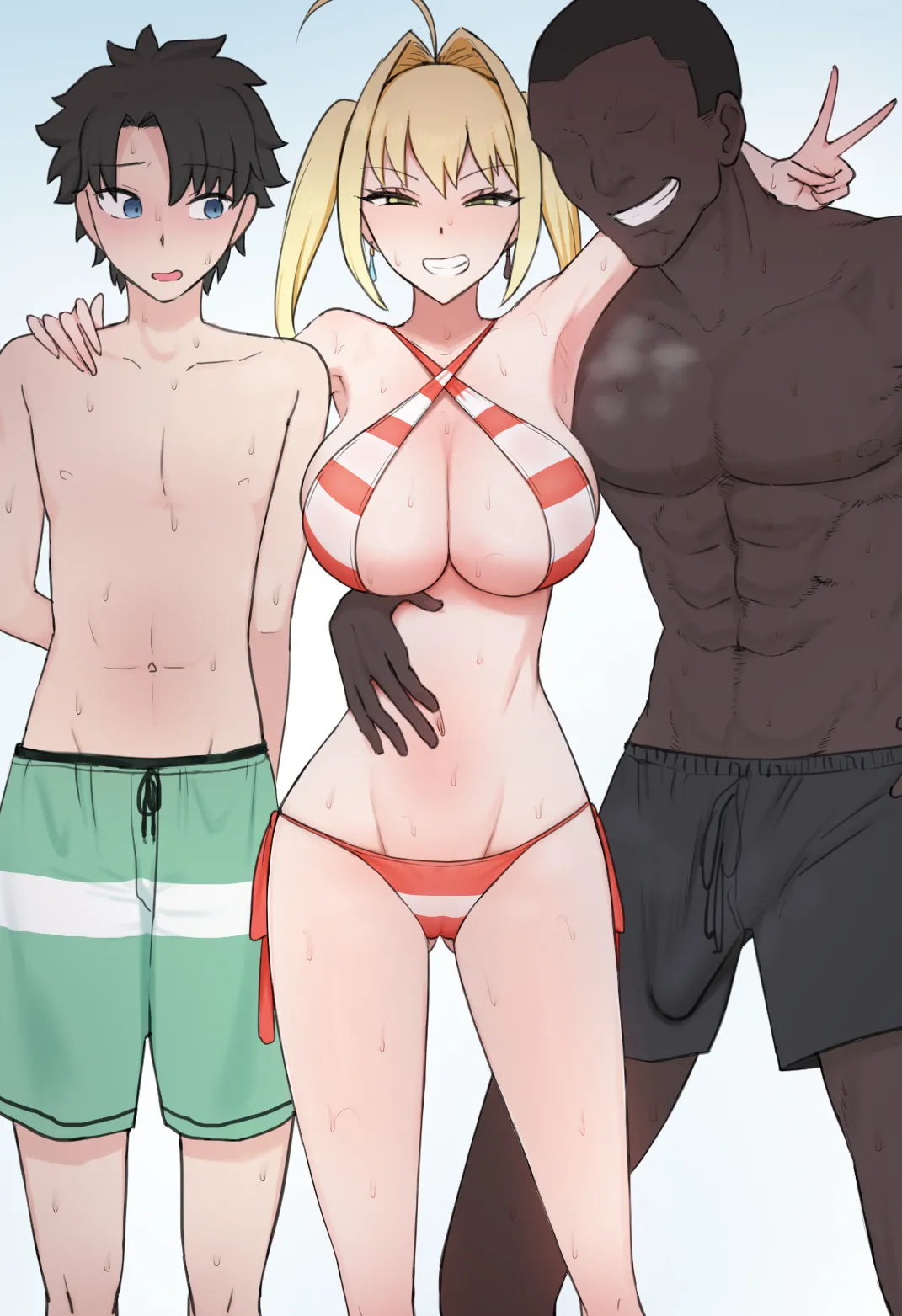 [Giga] Nero×BBC Uwaki H Misetsuke (Fate/Grand Order) 画像番号 6