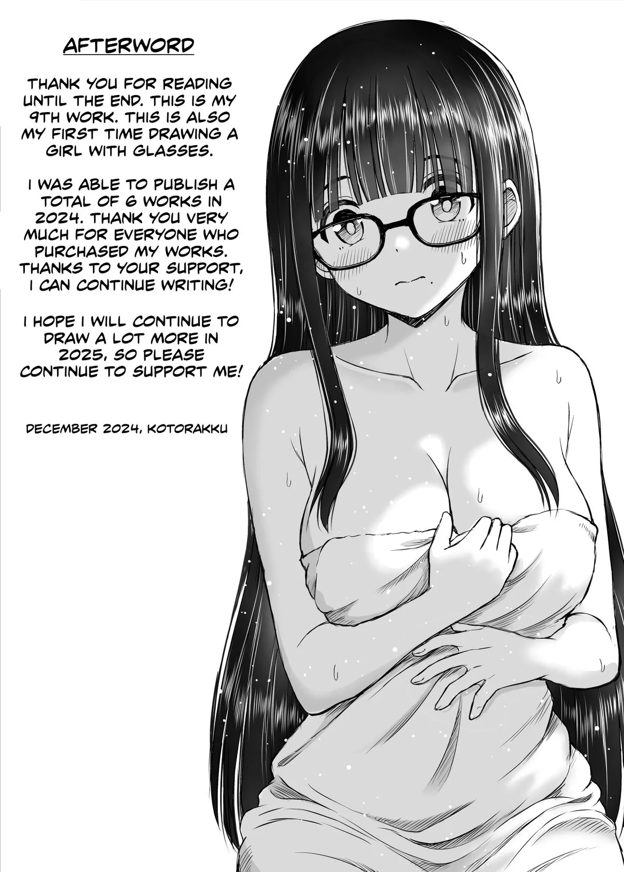 [Kotorakku] Bijutsubu no Kyonyuu Kouhai ga Nude Model ni Natta Kekka Amari ni Ero Sugite Ore no Geijutsu ga Bakuhatsushita Hanashi [English] 画像番号 52