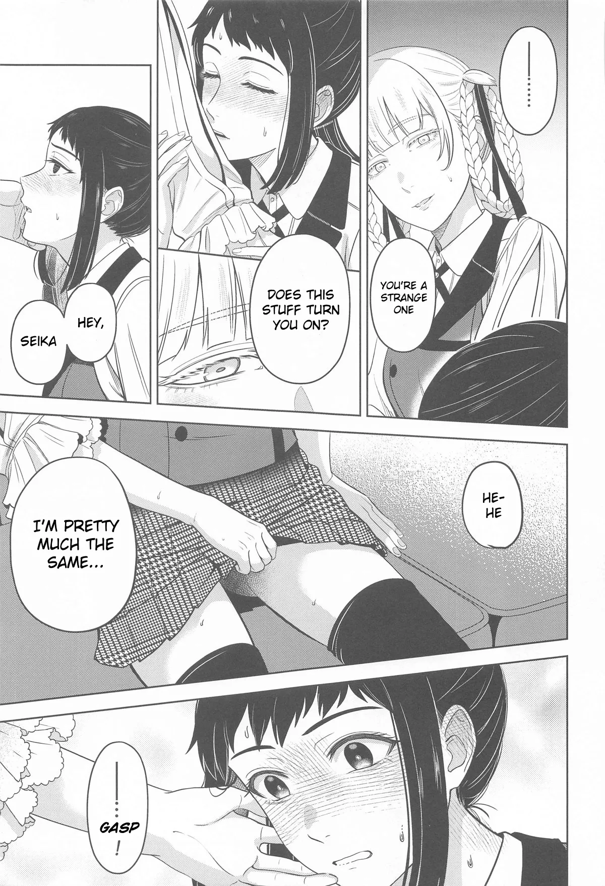 (C104) [mushiyaki!! (Mutekyuu)] FOCUS (Kakegurui) [English] [Stolenkaos] image number 6