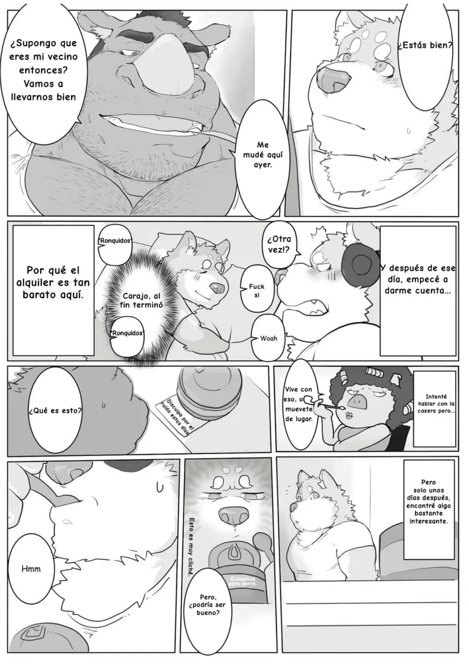 [Renoky] Uncle Rhino Who’s Just Moved In Next Door! [Spa] 4eme image