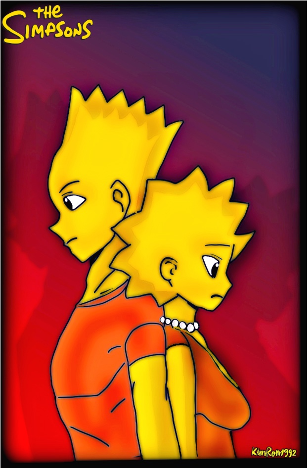 Bart and Lisa Simpsons KimRon1992 이미지 번호 24