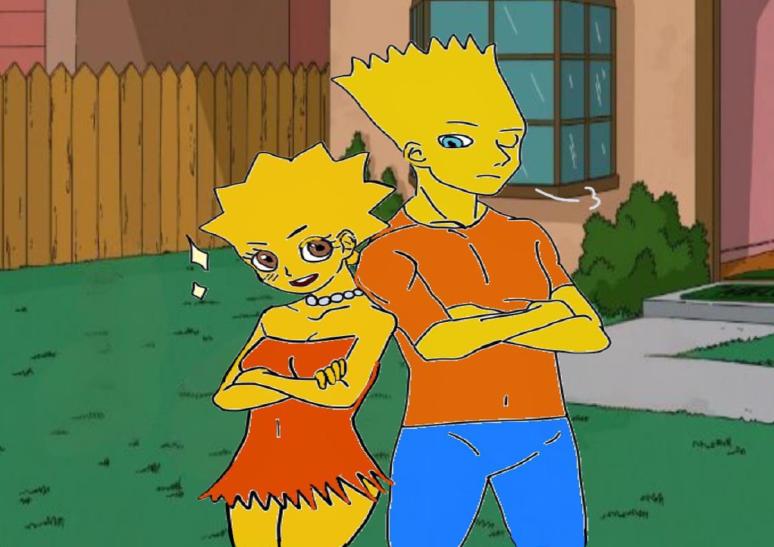 Bart and Lisa Simpsons KimRon1992 이미지 번호 28