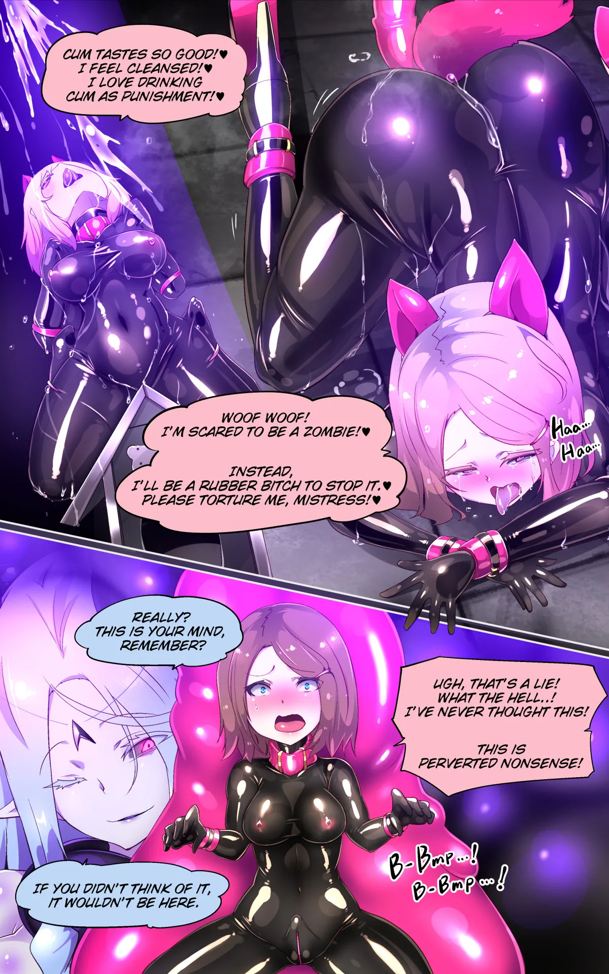 [やせうまロール ]淫らな邪心を見抜かれてキミがTS淫魔に堕ちるまんが-淫光月下のカンセンミダラ-[English] 画像番号 11