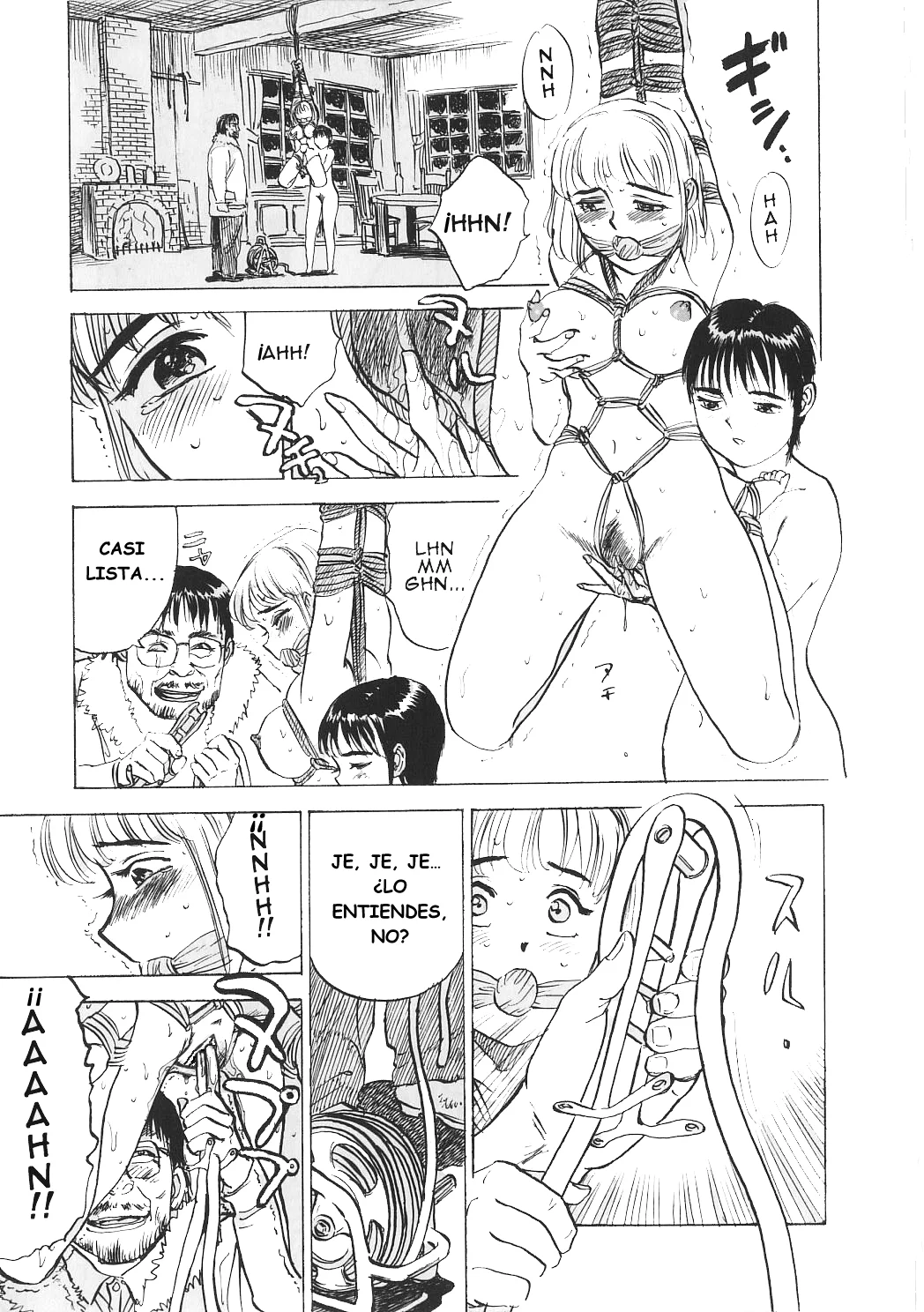 [Momoyama Jirou] Sansou no Juunin | La Cabaña del Amo (Misshitsu Kankin Goukan) [Spanish] [Tratante] numero di immagine  9