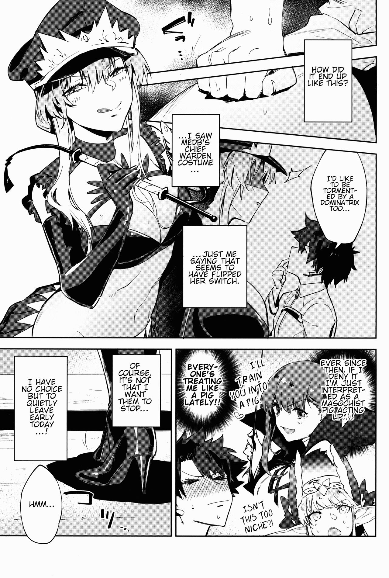 (C93) [Ryuuryokukakou. (Ryokuchaism)] Gokuchou Medb to Joou no Shitsuke | Warden Medb and The Queen’s Discipline (Fate/Grand Order) [English] image number 3