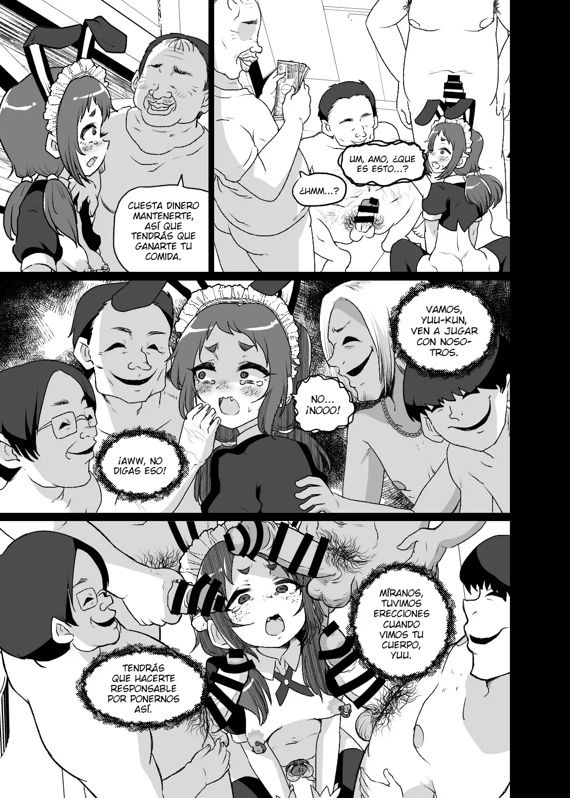 [Nikuyakitei (Nikuyaki)] Zoku Mesu Ochi Kansatsu Nikki [Spanish] [fans de elmodela8] Bildnummer 4