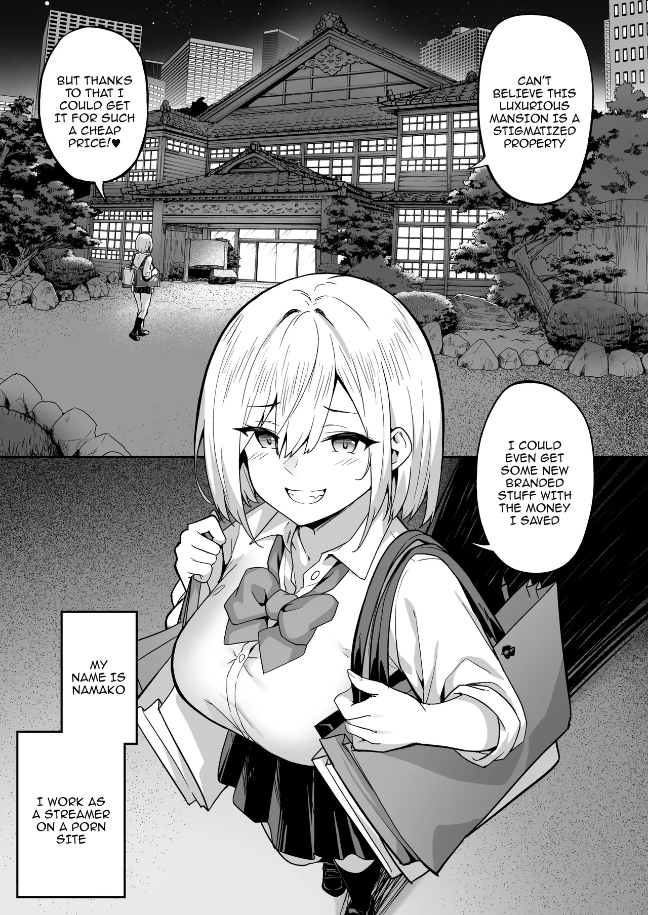 [Takurowodou (Takurowo)] Haishin Joshi Namako no Shinrei Taiken | A Female Streamer's Raw Paranormal Experience [English] {Doujins.com}  [Digital] изображение № 3