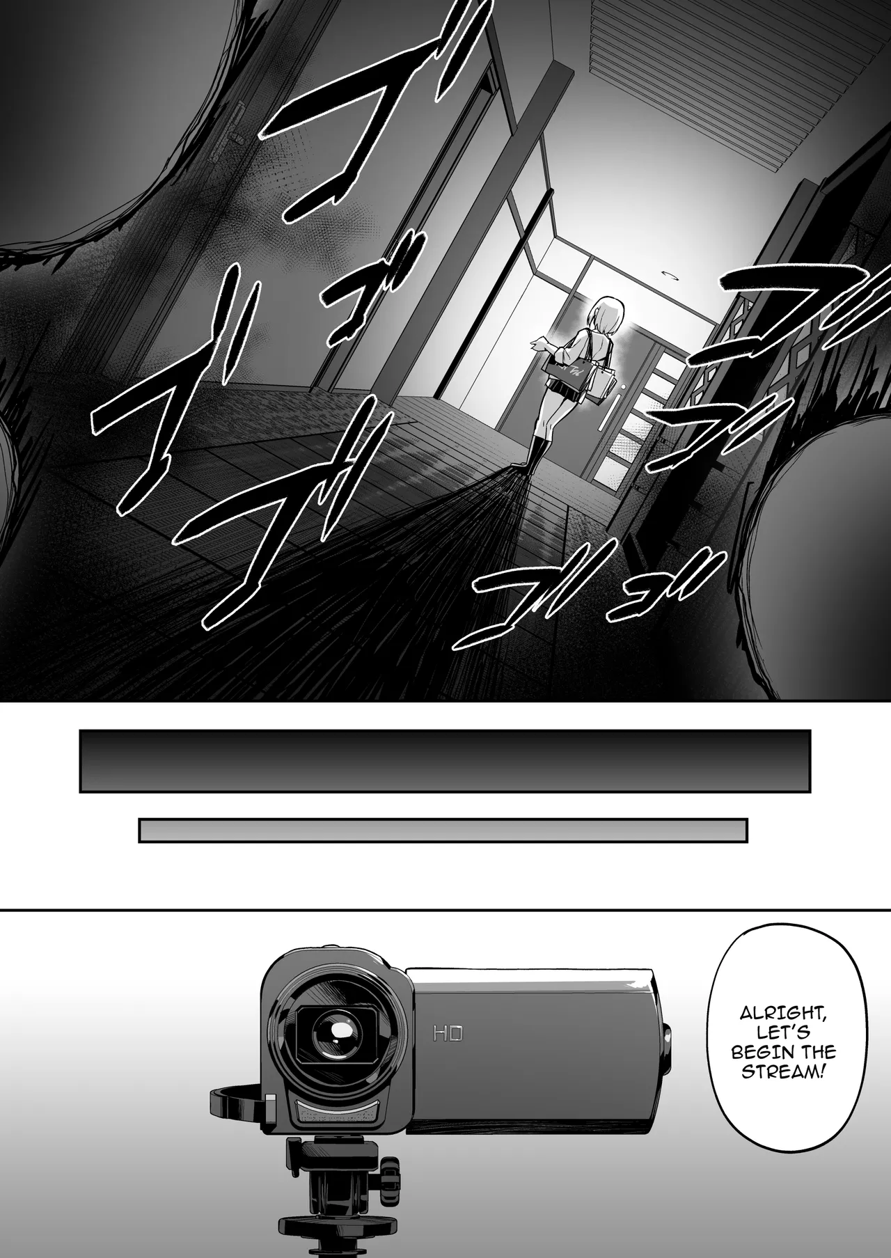 [Takurowodou (Takurowo)] Haishin Joshi Namako no Shinrei Taiken | A Female Streamer's Raw Paranormal Experience [English] {Doujins.com}  [Digital] изображение № 6