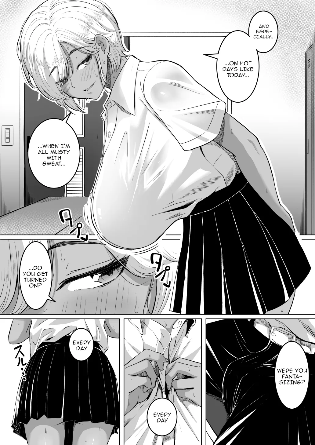 [Kurogoma Seizou Koujou (Goma Gorilla)] Senpai no Muwaa o Boku wa Mitai | I Wanna See Senpai's Stuffy, Steamy Place [English] {Doujins.com} изображение № 6