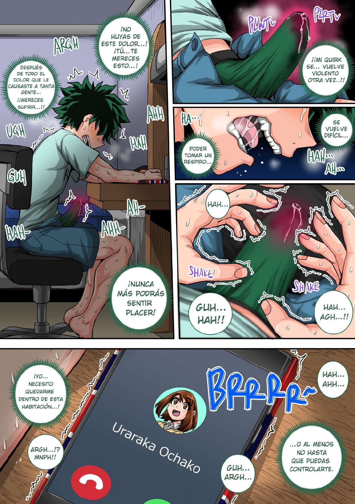 [Juicebox Koujou (Juna Juna Juice)] Boku no Harem Academia Cap. 8: Kanojo-tachi no Kesshin (Zenpen) (Boku no Hero Academia) [Spanish] [ManTranslate + ElKrei] изображение № 14