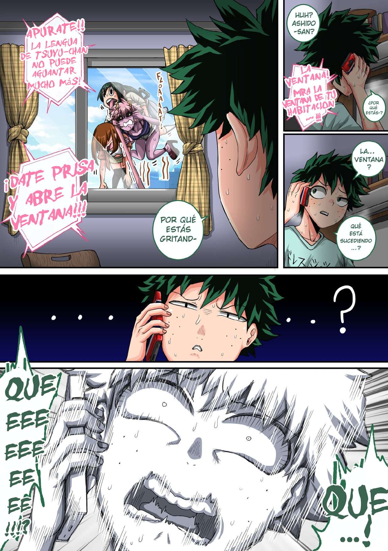 [Juicebox Koujou (Juna Juna Juice)] Boku no Harem Academia Cap. 8: Kanojo-tachi no Kesshin (Zenpen) (Boku no Hero Academia) [Spanish] [ManTranslate + ElKrei] изображение № 16