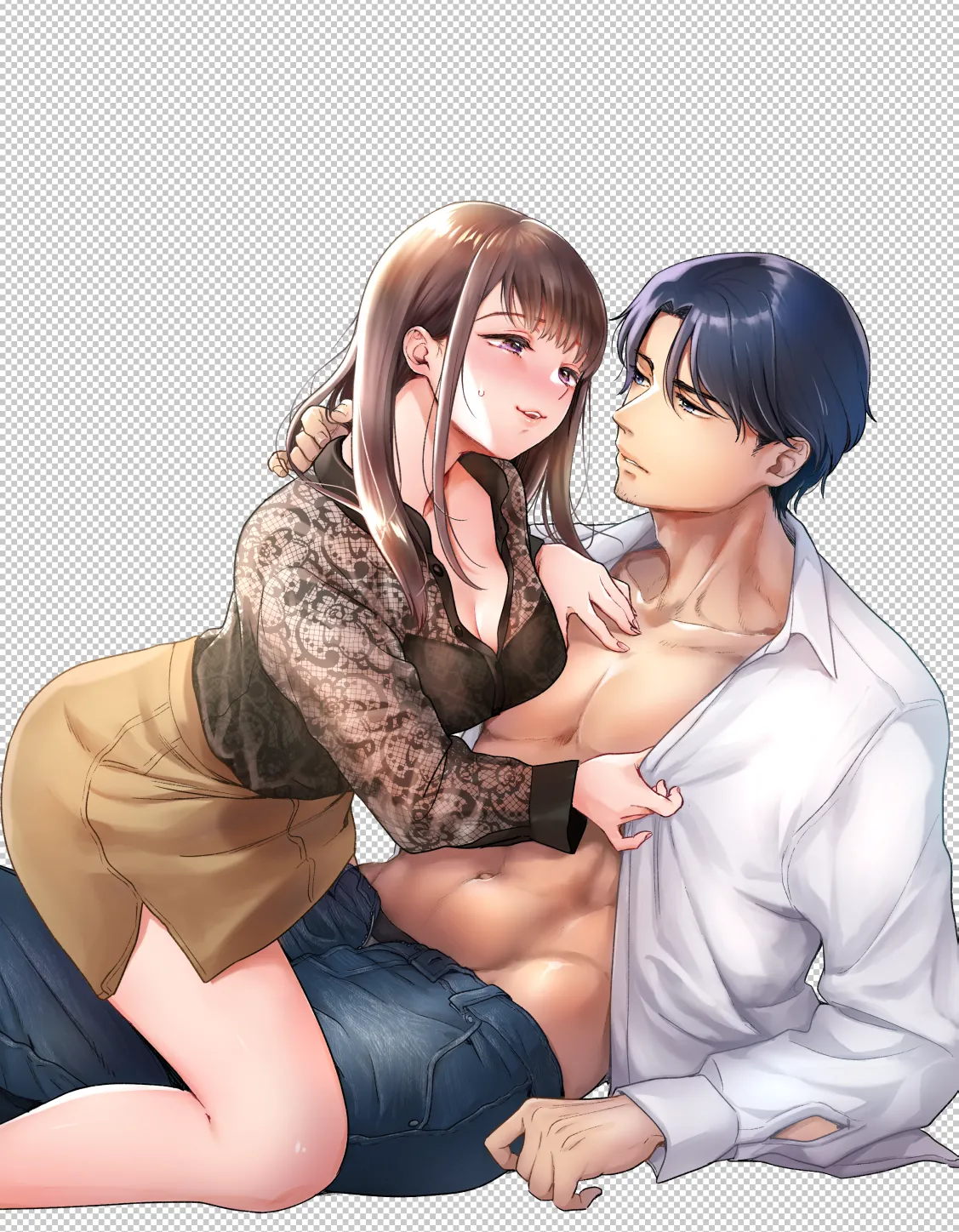 [てんとうむしのサンバ (七保志天十)] 清純派女優は年上俳優に甘く躾けられる。 numero di immagine  63