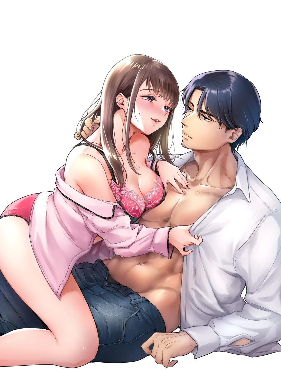 [てんとうむしのサンバ (七保志天十)] 清純派女優は年上俳優に甘く躾けられる。 numero di immagine  64