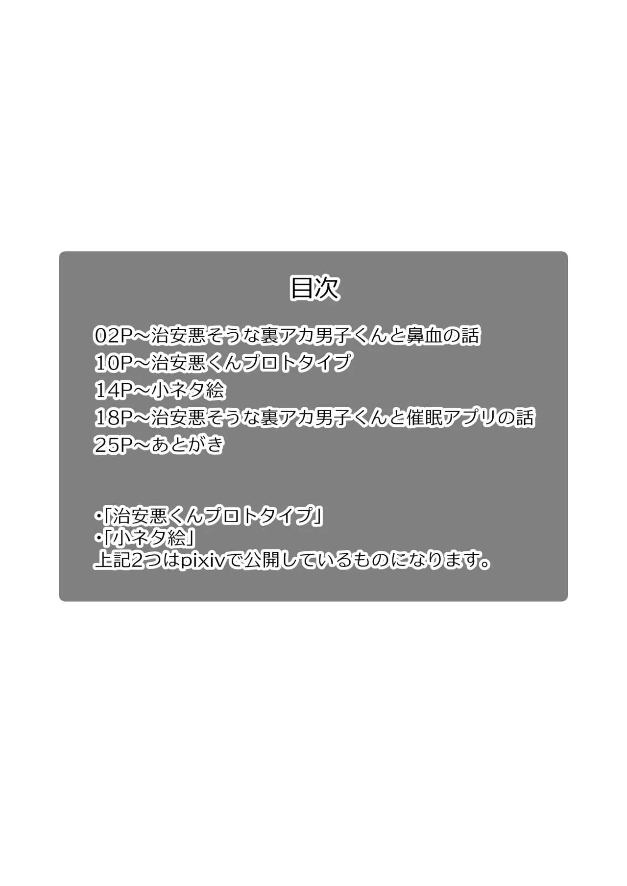 [森の停留所 (花杜みかん)] 治安悪そうな裏アカ男子くんの小話 画像番号 2