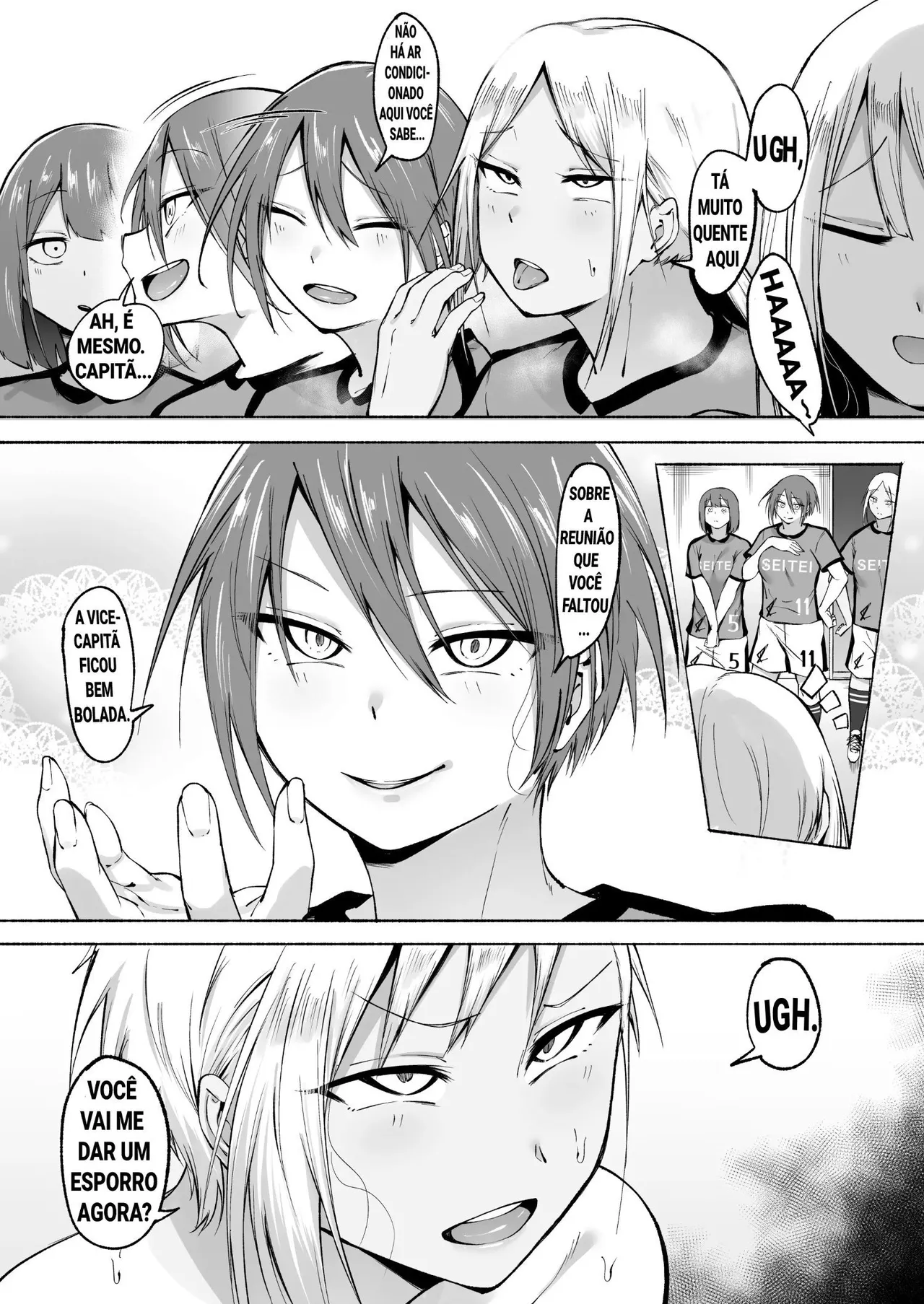 [Fetio] Seitei Gakuen Soccer-bu no Nichijou Zenpen [Portuguese-BR] 画像番号 24