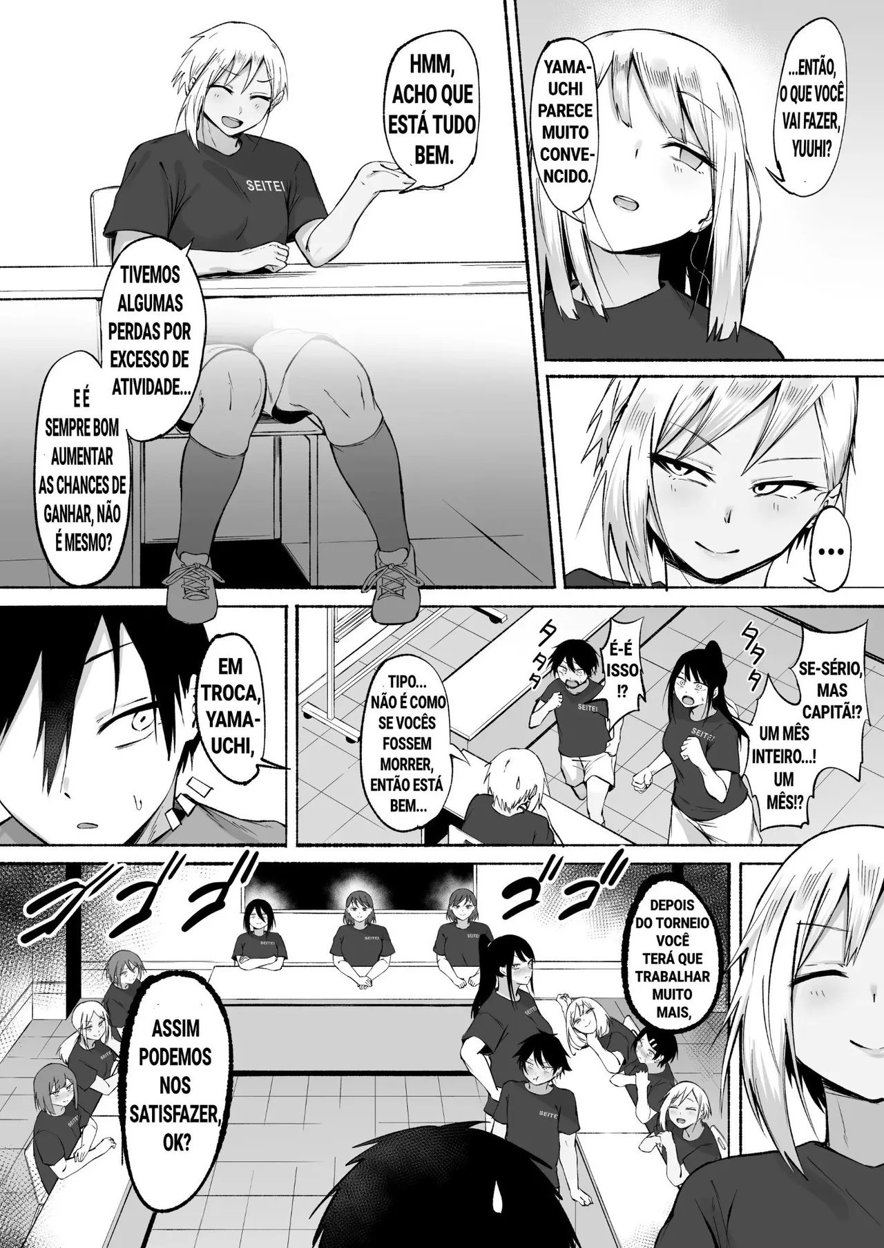 [Fetio] Seitei Gakuen Soccer-bu no Nichijou Zenpen [Portuguese-BR] 画像番号 92