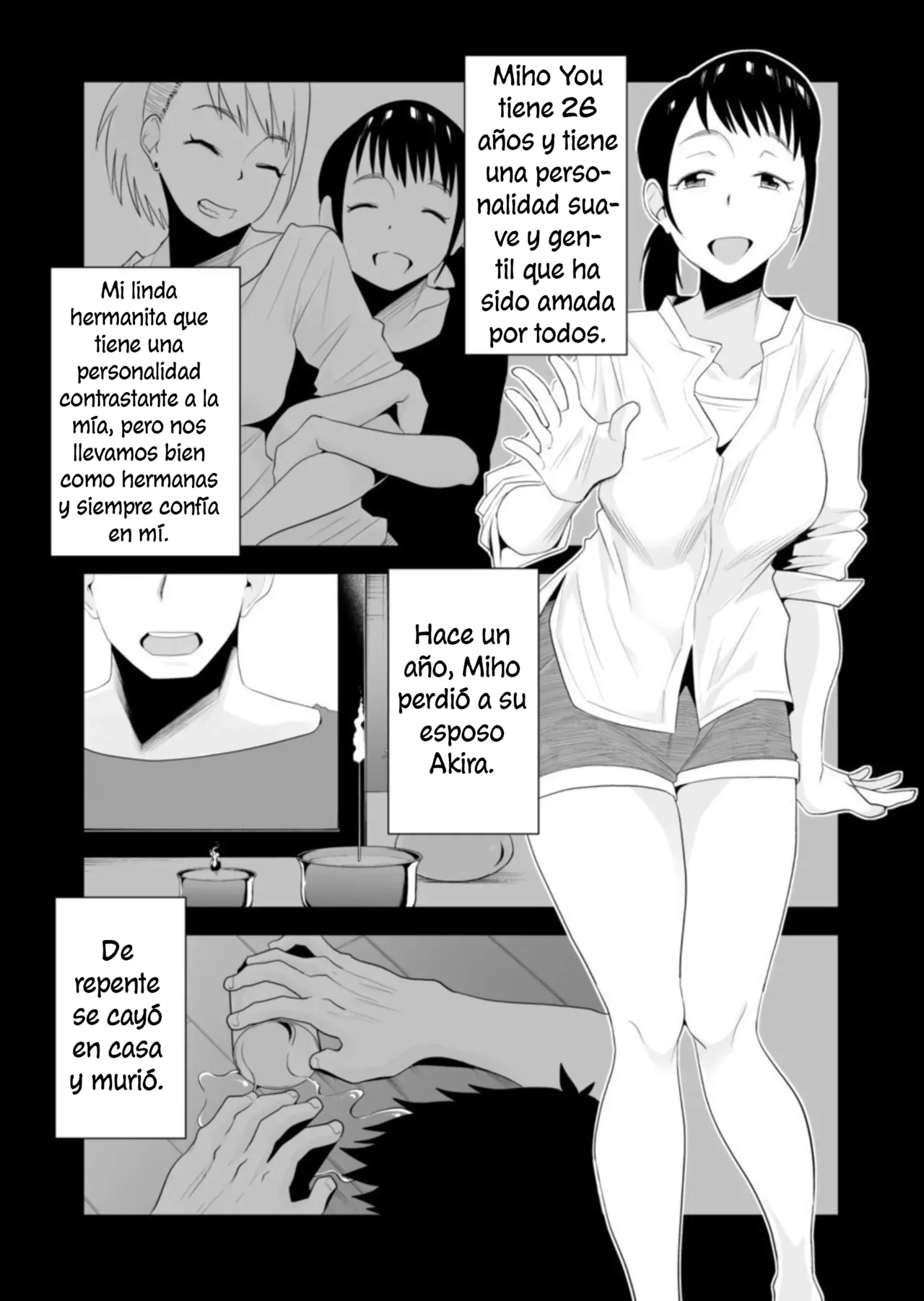 [Haitoku Sensei] Netorare Shimai ~Ane no Danna to Honki Sex~ | Netorase de Hermanas ~Sexo Serio con el Esposo de mi Hermana~ [Spanish] [La Legión Fantasma] 画像番号 3