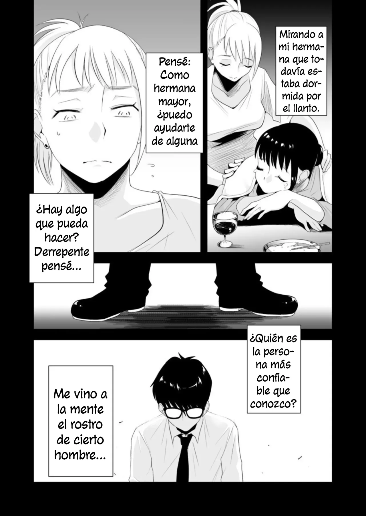[Haitoku Sensei] Netorare Shimai ~Ane no Danna to Honki Sex~ | Netorase de Hermanas ~Sexo Serio con el Esposo de mi Hermana~ [Spanish] [La Legión Fantasma] 画像番号 5
